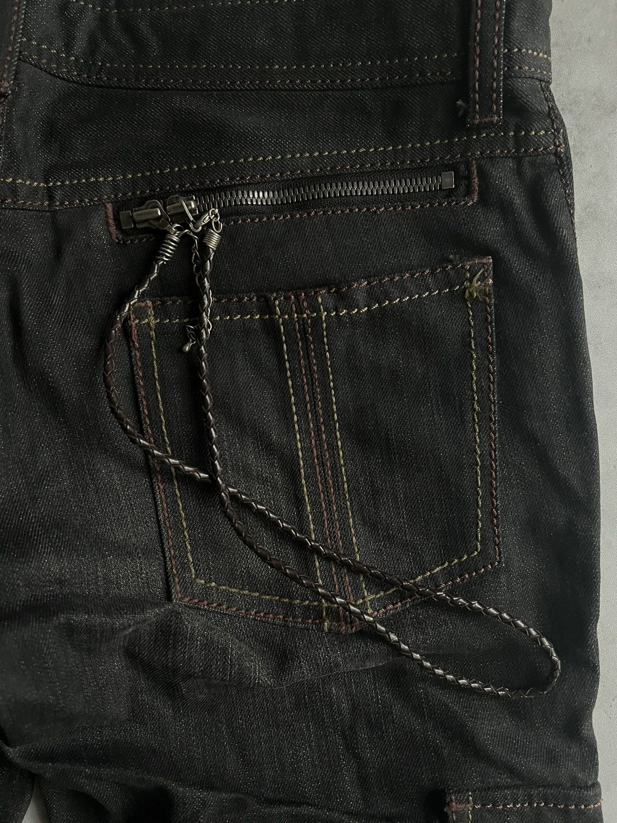 Schlussel Schlussel Zipper Attachment Cargo Denim Size US 32 / EU 48 - 6 Thumbnail