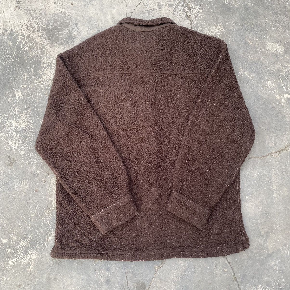 Vintage Vintage Deep Pile Fleece Button Up Size US L / EU 52-54 / 3 - 6 Thumbnail