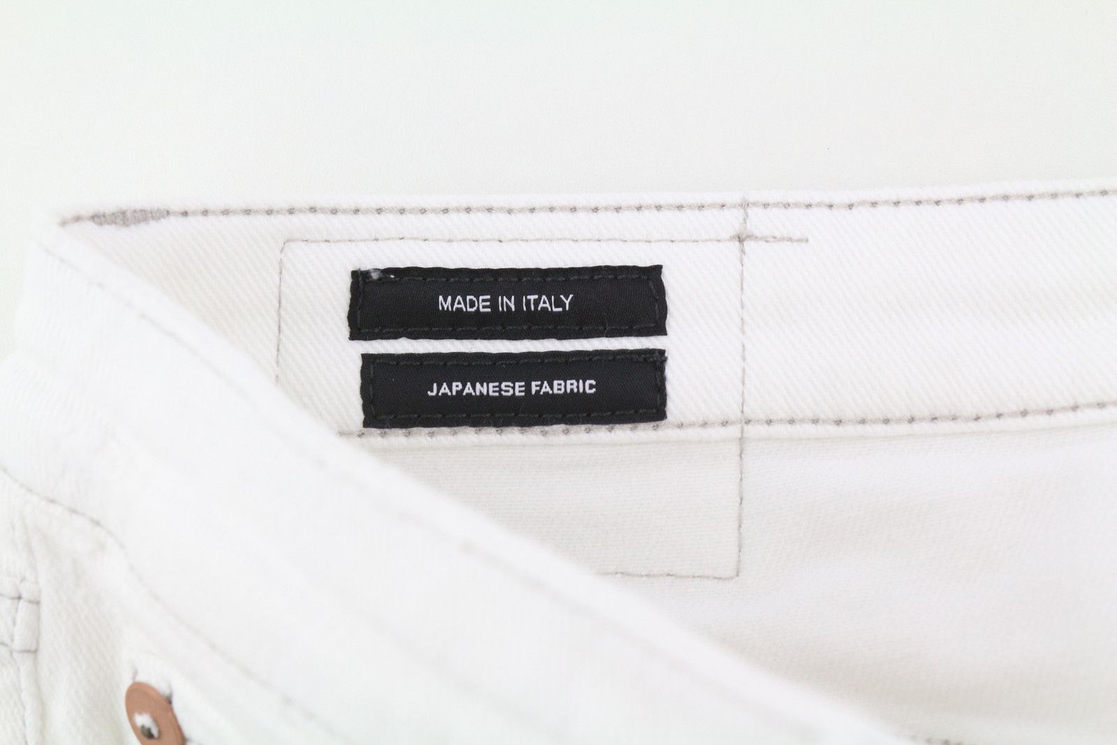 R13 KICK 27 Zip Fly Bale White Bootcut Ankle Jeans 84470 Size 27" / US 4 / IT 40 - 8 Thumbnail