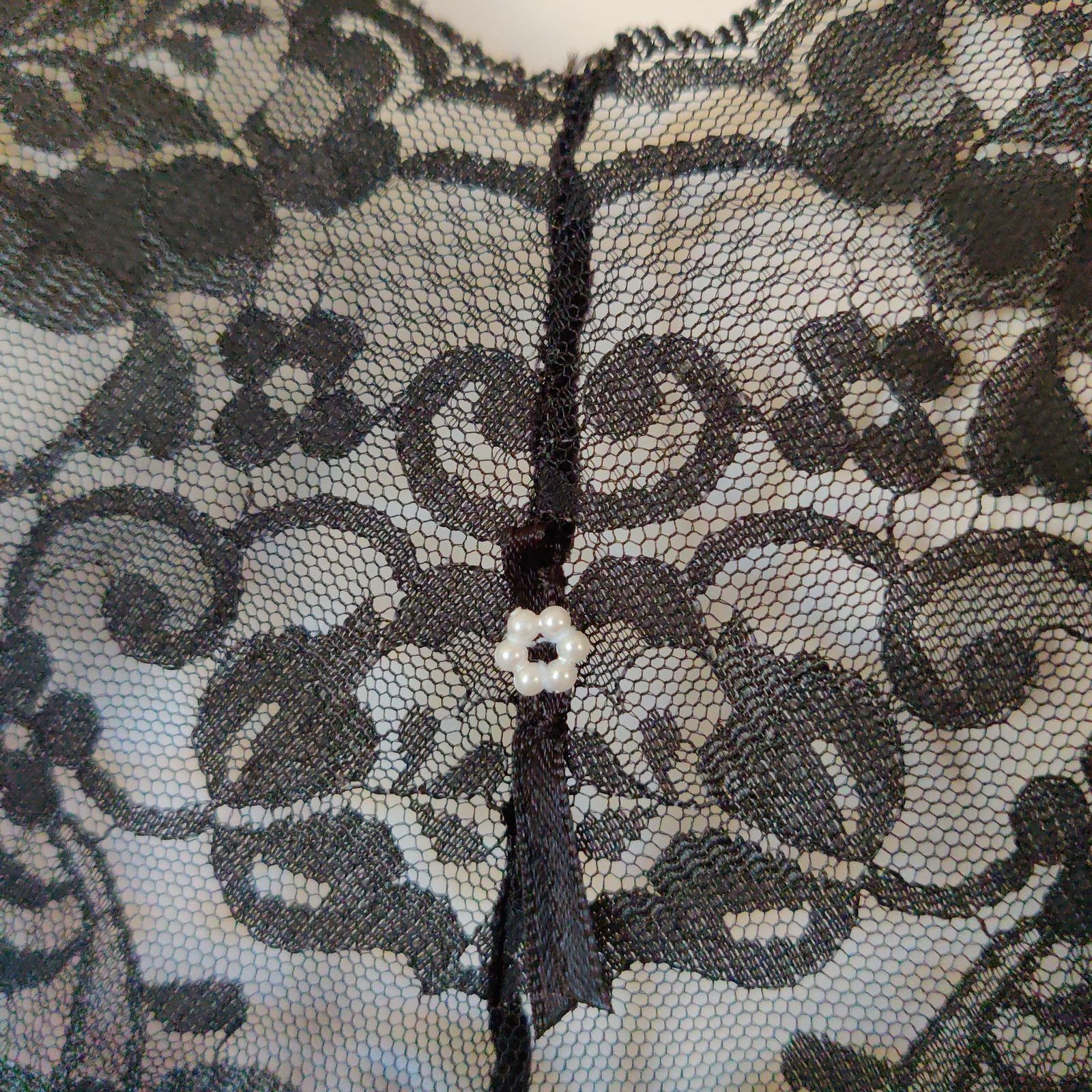Vintage Vintage Lorraine sexy floral babydoll chemise sz M Size ONE SIZE - 4 Thumbnail