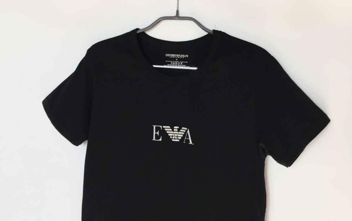 Emporio Armani Emporio Armani Underwear T-Shirt Mens Sz M Black Size US M / EU 48-50 / 2 - 2 Thumbnail
