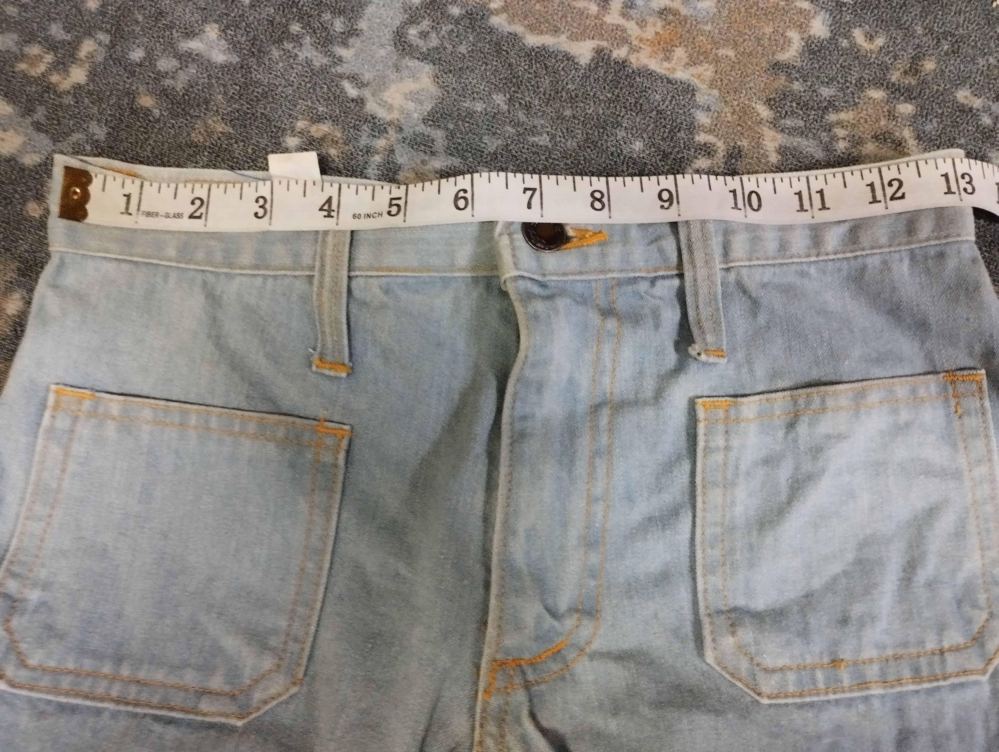 If Six Was Nine Flare Jeans Vintage Talon Zipper MAX Bootcut Jeans Size US 26 / EU 42 - 11 Thumbnail