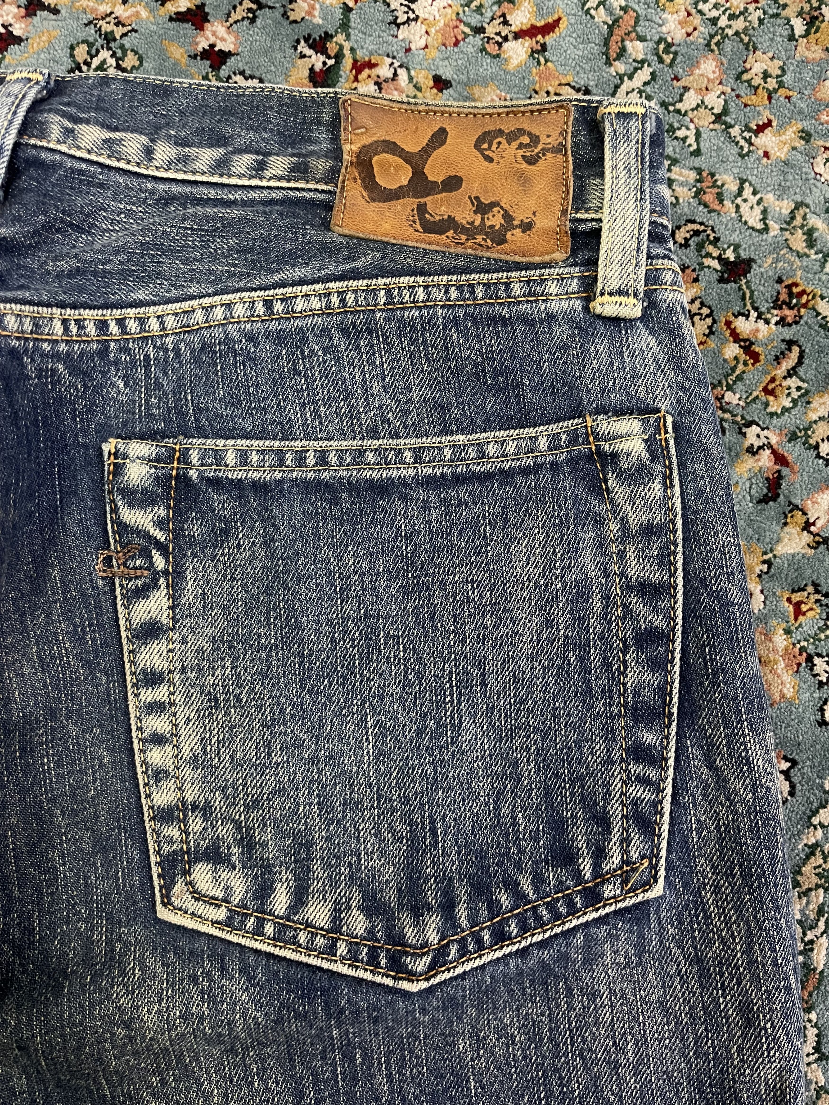 45rpm 45Rpm Japan Rustic Sulfur Faded Selvedge Jeans Denim Size US 32 / EU 48 - 17 Thumbnail