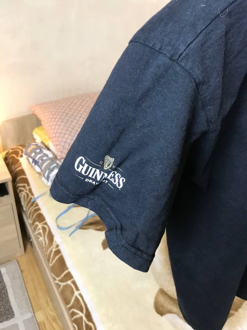 Vintage 🔥 Vintage 90s Guinness Beer Logo T Shirt Print Art Extra Size US L / EU 52-54 / 3 - 7 Thumbnail