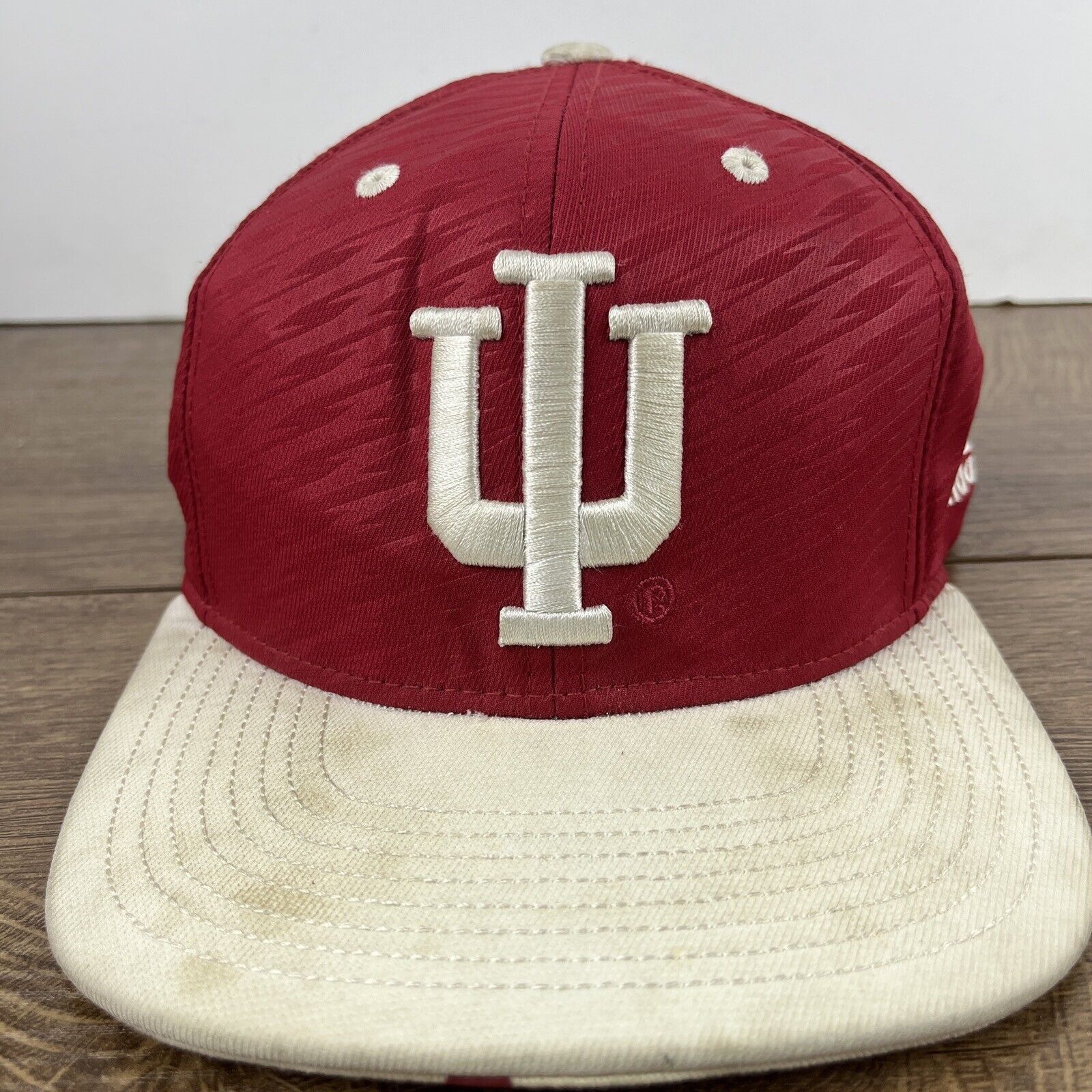 Adidas Indiana Hoosiers Adidas Hat Snapback Red Hat Adjustable Adul Size ONE SIZE - 5 Thumbnail