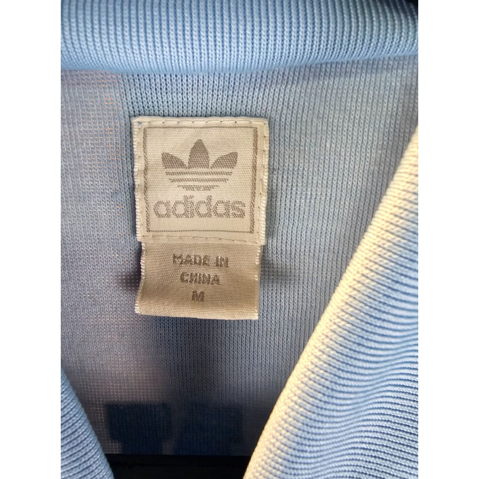 Adidas VINTAGE adidas TREFOIL FIFA ARGENTINA TRACK TOP JACKET Womens Medium SKY BLUE Track Jacket 15 INCH 19 INCH 24 INCH 25 INCH Size M / US 6-8 / IT 42-44 - 6 Thumbnail