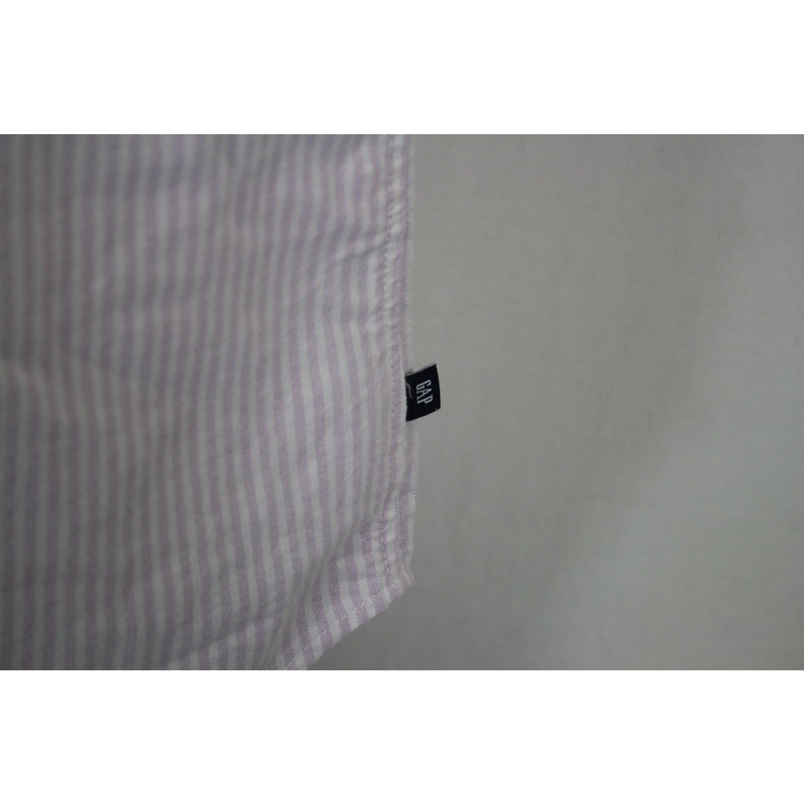 Gap Vintage 90s GAP Pink & White Striped Oxford Button Up Shirt Size US XL / EU 56 / 4 - 4 Thumbnail