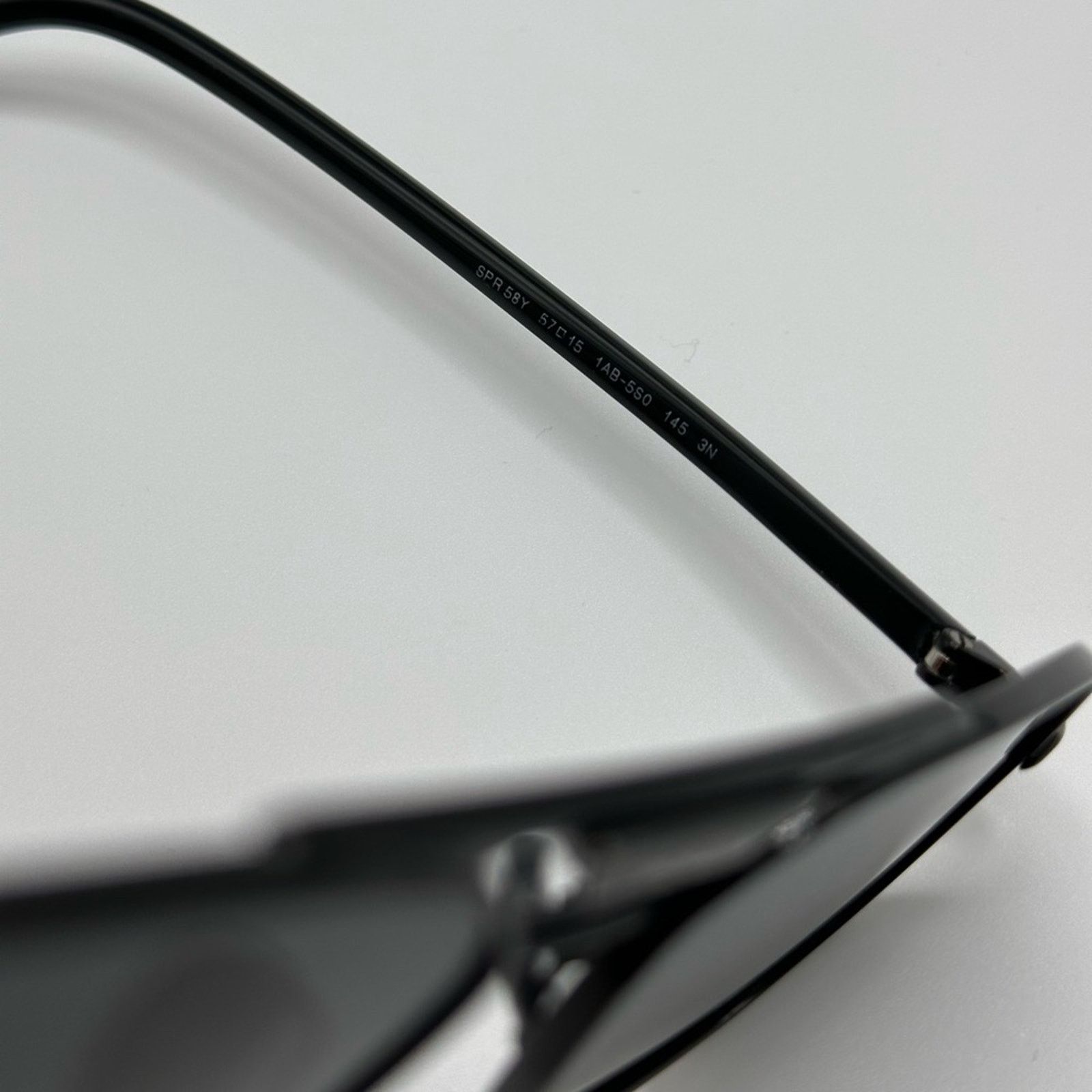 Prada PRADA Sunglasses PR58YS 1AB5S0 Black/Dark Grey Unisex NEW Size ONE SIZE - 7 Thumbnail