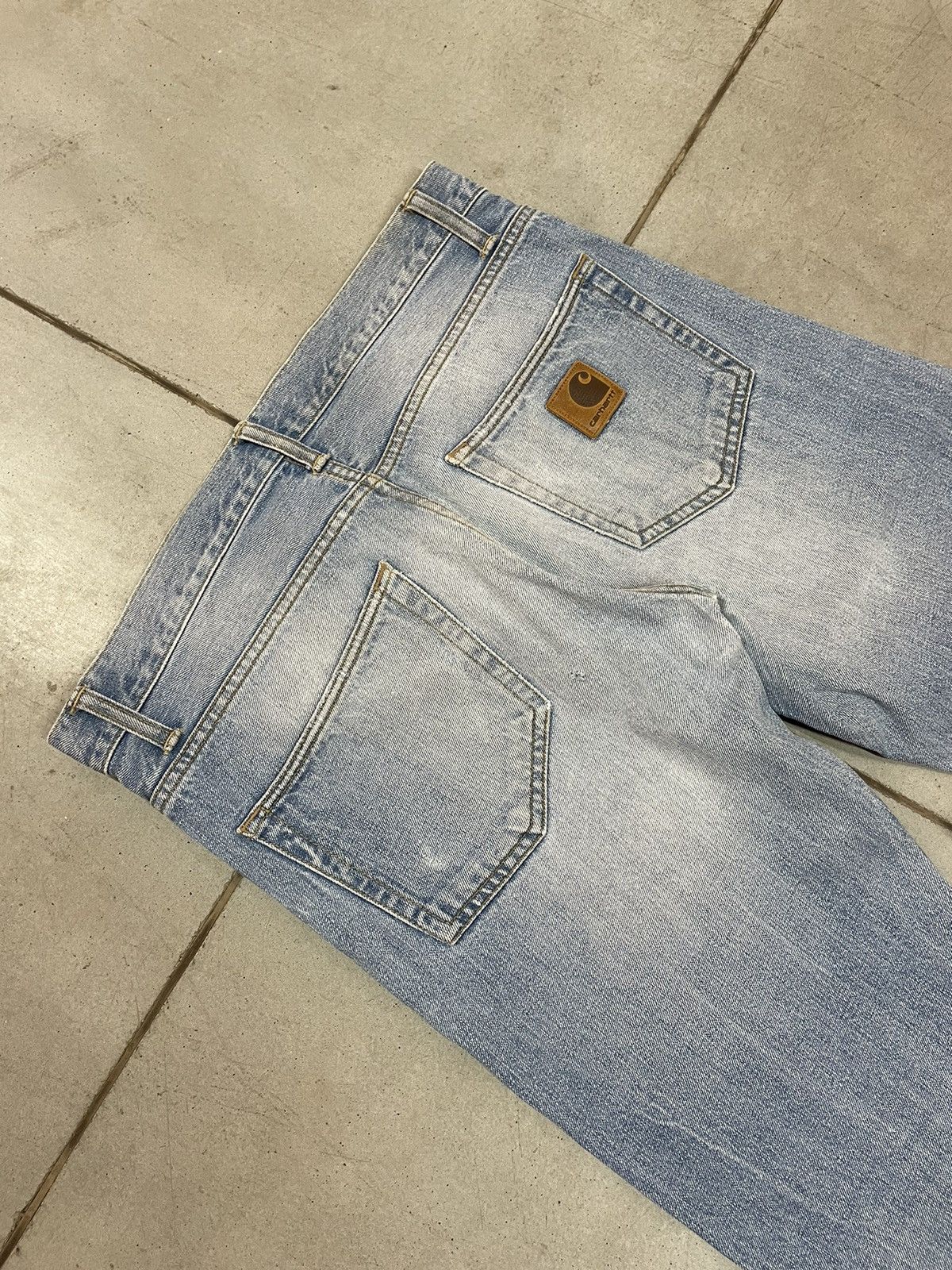 Carhartt Light Washed Vintage Carhartt Jeans Denim Pants Size US 33 - 2 Thumbnail