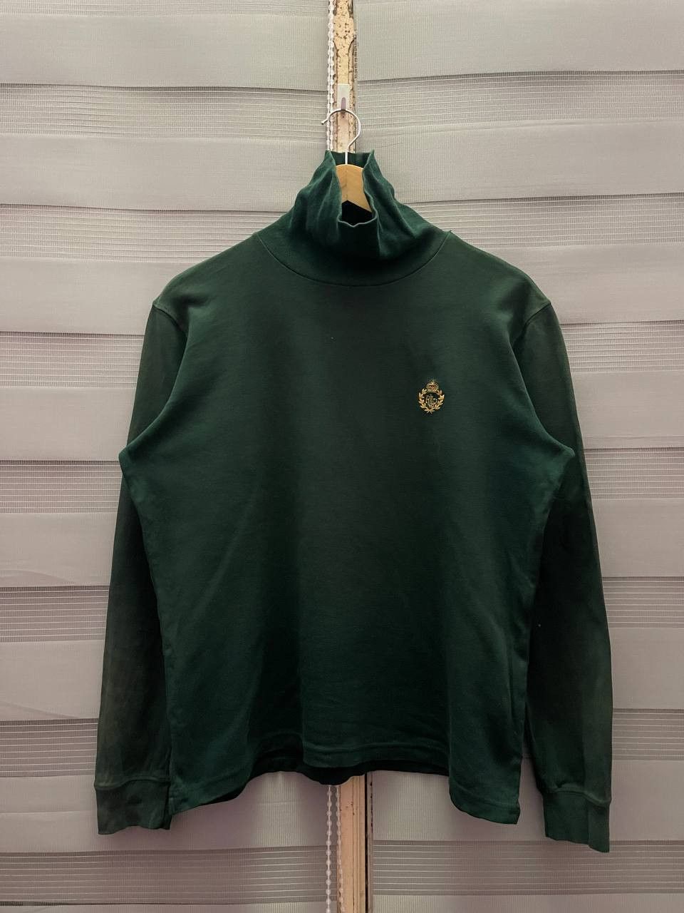 Polo Ralph Lauren Vintage Sun Faded Ralph Lauren Soft Cotton Turtleneck Size US M / EU 48-50 / 2 - 1 Thumbnail