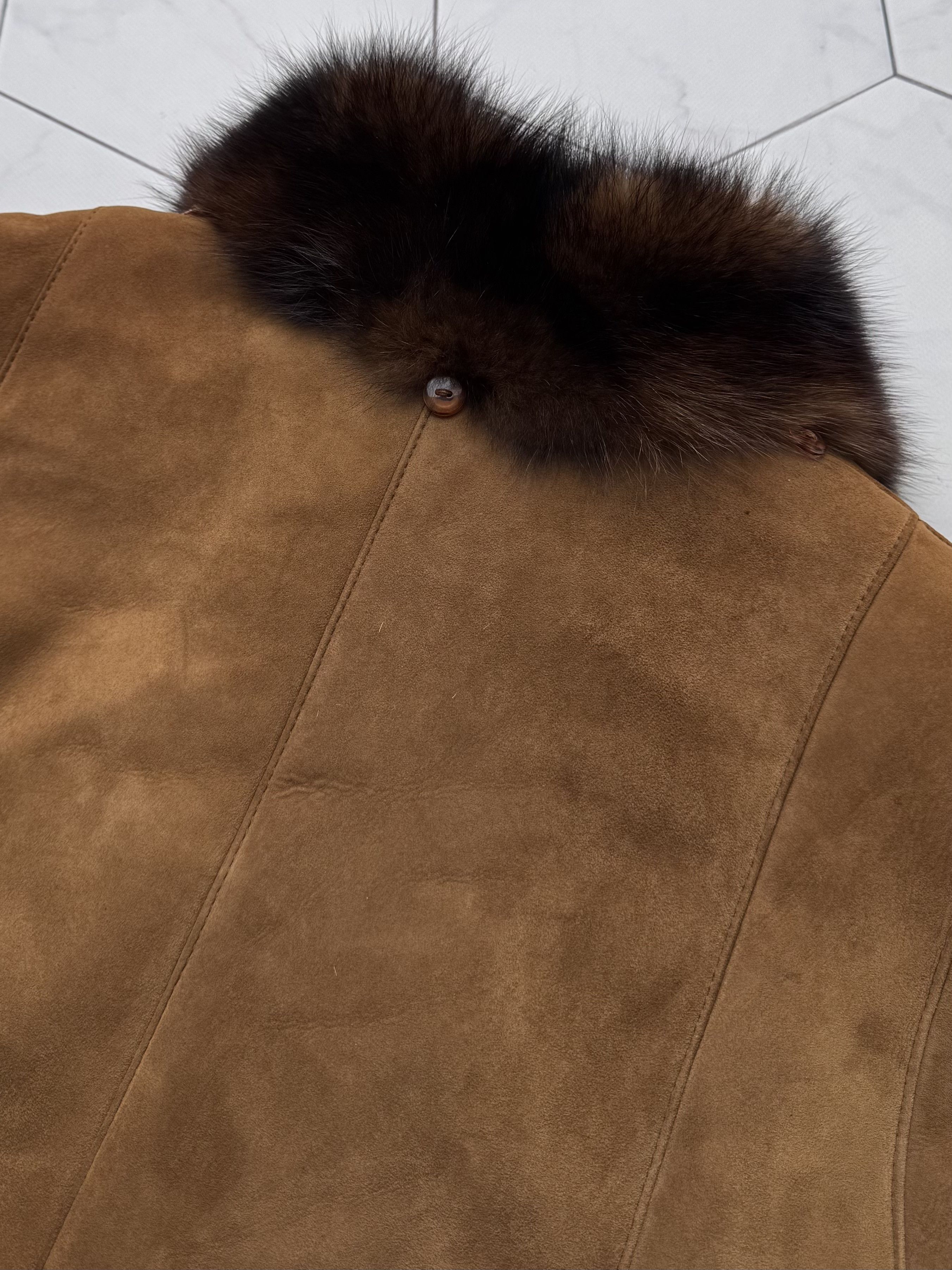 Vintage Vintage Real Sheepskin Coat Shearling Leather Luxury Winter Size M / US 6-8 / IT 42-44 - 23 Thumbnail