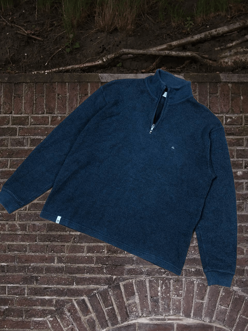 Quiksilver Quiksilver Sweater Large 1/4 Zip Long Sleeve Vintage mens Size US XXL / EU 58 / 5 - 1 Thumbnail