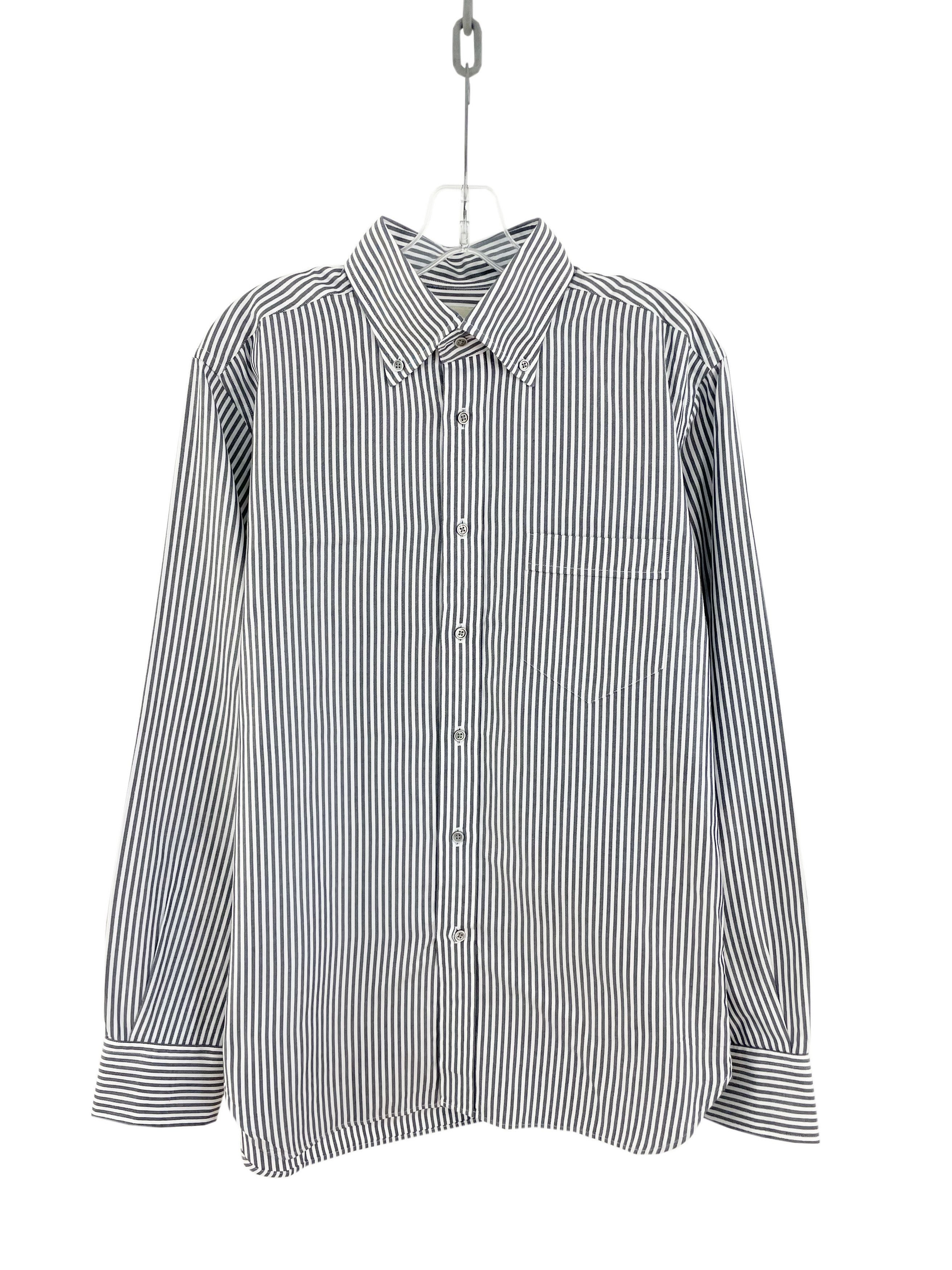 Yohji Yamamoto AAR Striped Shirt Size US L / EU 52-54 / 3 - 1 Thumbnail