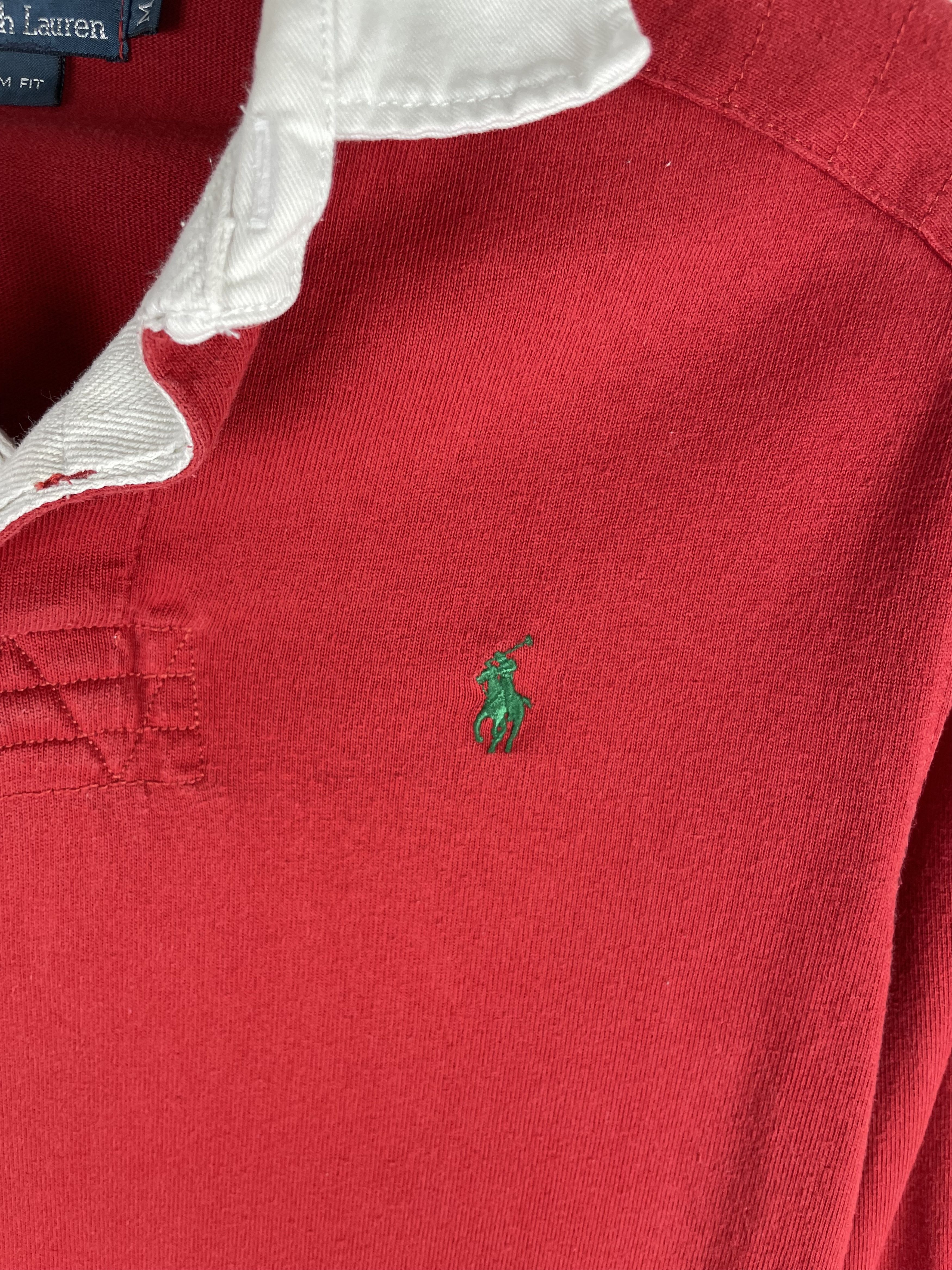 Polo Ralph Lauren Vintage 90s Polo Ralph Lauren Rugby Long Sleeve Shirt Size US M / EU 48-50 / 2 - 6 Thumbnail
