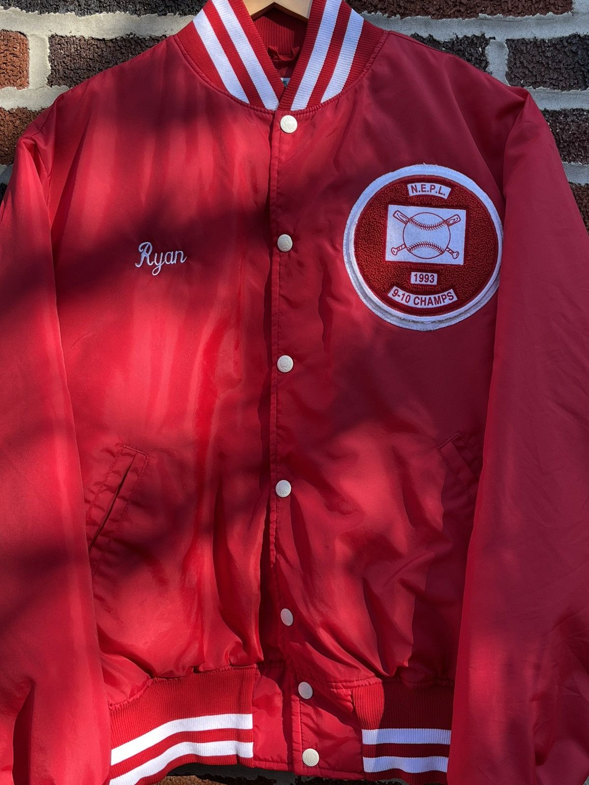 MLB Vintage 90’s Maple “Holy Terrors” Varsity Jacket Size US M / EU 48-50 / 2 - 6 Thumbnail