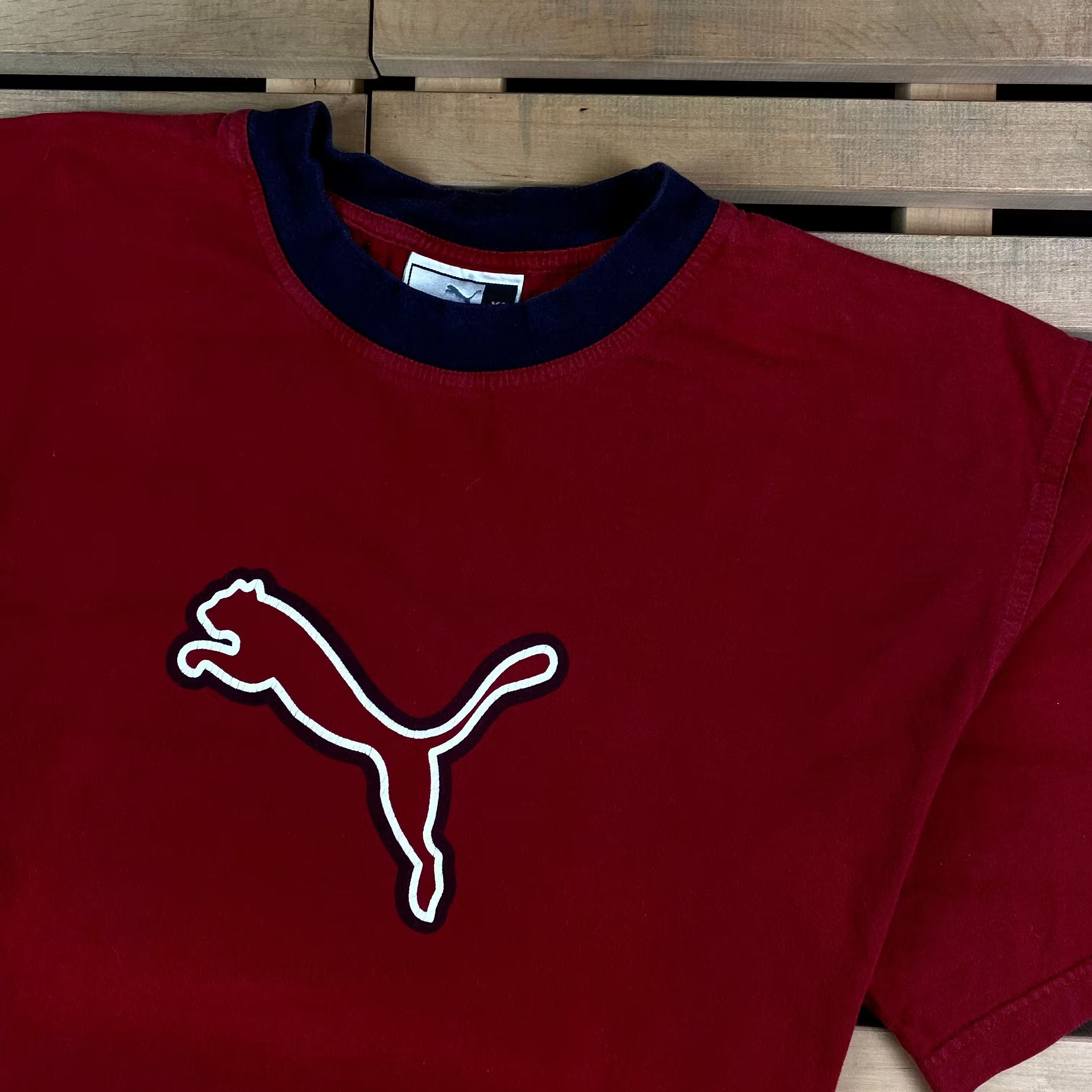 Puma × Vintage Mens Puma Vintage T-Shirt Size XL Size US XL / EU 56 / 4 - 2 Thumbnail