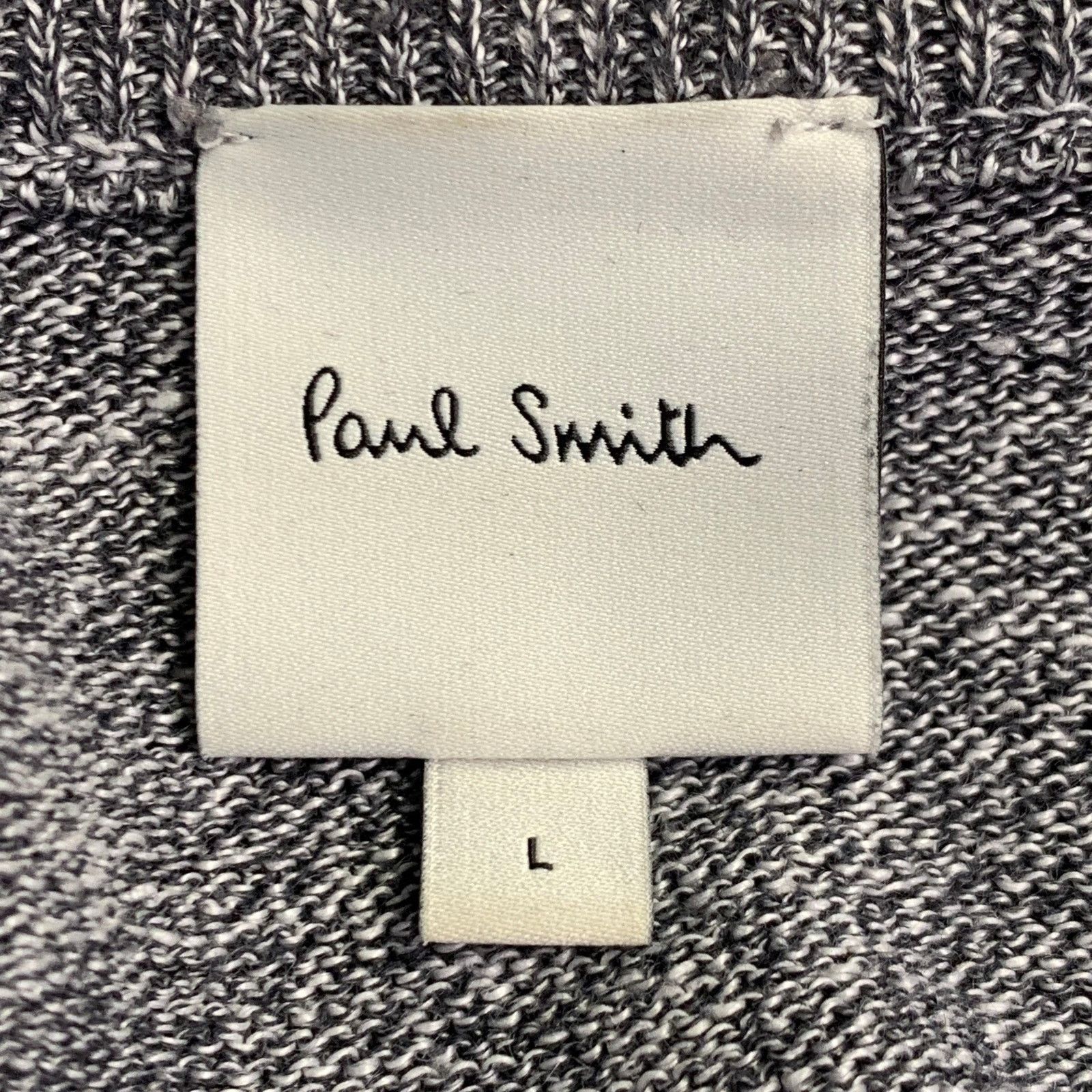Paul Smith Size L Heather Grey Multi Color Color Block Cotton Wool Crew Size US L / EU 52-54 / 3 - 7 Thumbnail