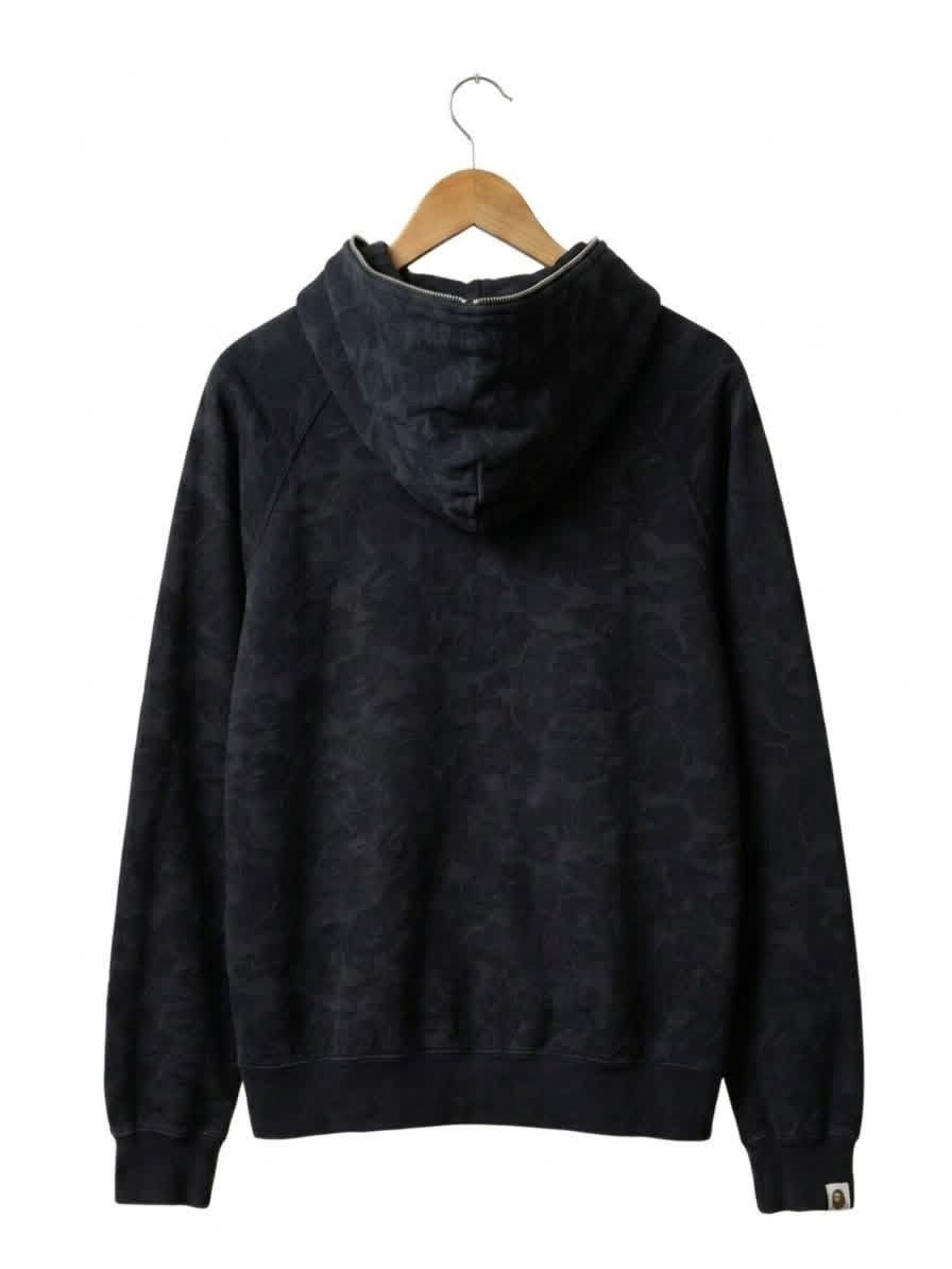 Bape Aoyama Limited Jacquard Camo Full Zip Hoodie Black Size US M / EU 48-50 / 2 - 2 Thumbnail