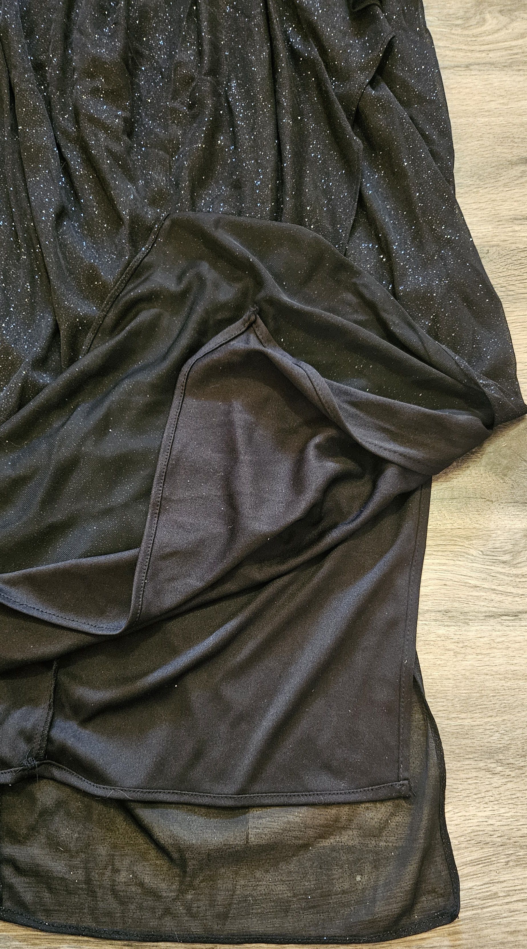Alex Evenings Alex Evenings Cold-Shoulder Draped Metallic Gown Size 10 Size L / US 10 / IT 46 - 10 Thumbnail