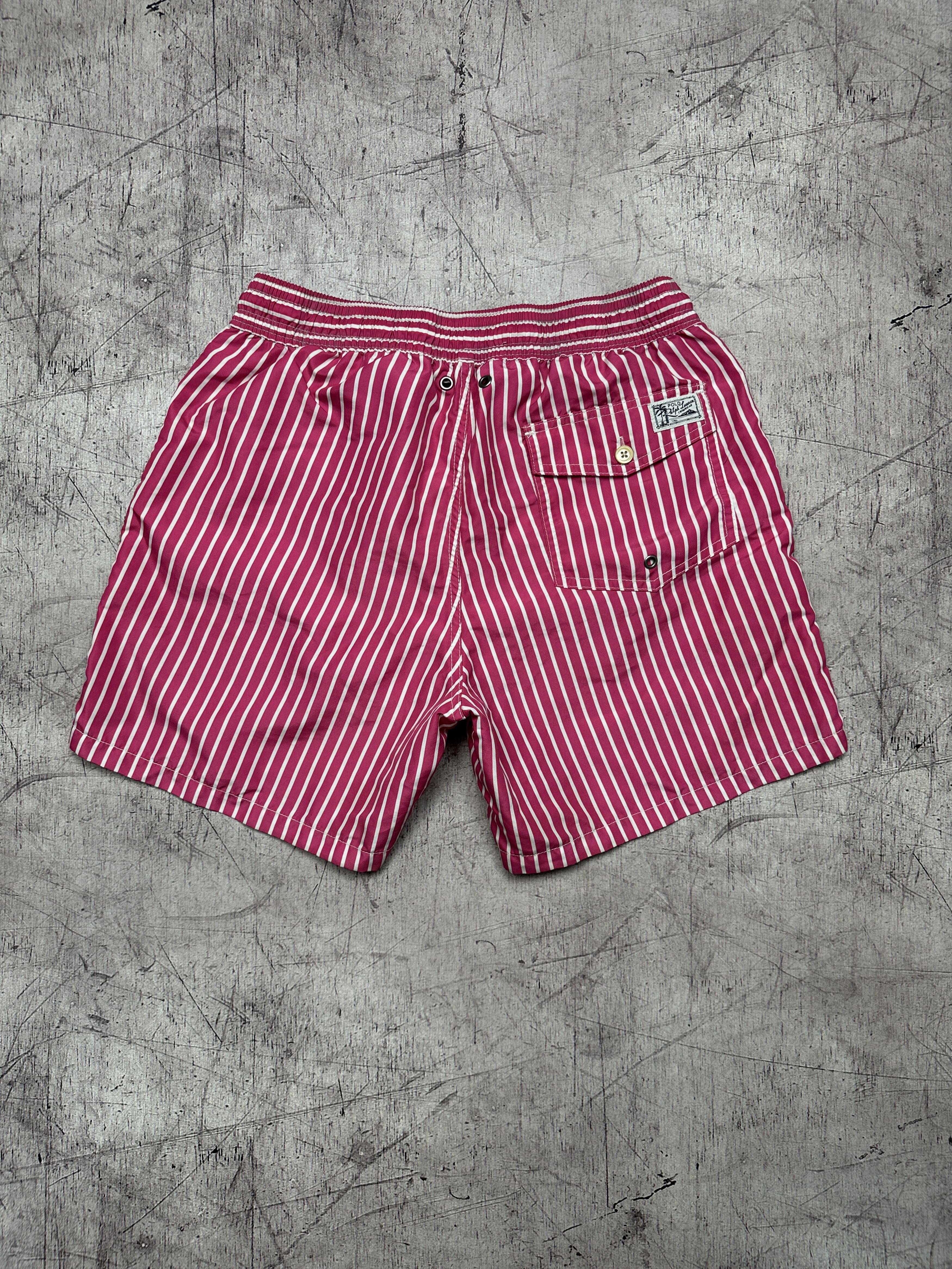 Polo Ralph Lauren Polo Ralph Lauren Mens Nylon Striped Shorts Size US 30 / EU 46 - 6 Thumbnail