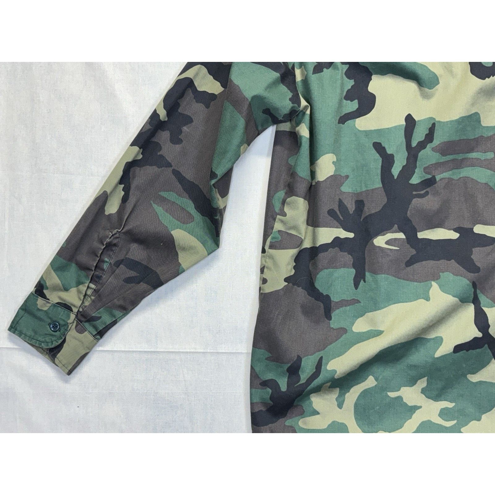 The Unbranded Brand Vintage Gung Ho Sz L Green Camo Military Button Shirt Size US M / EU 48-50 / 2 - 17 Thumbnail