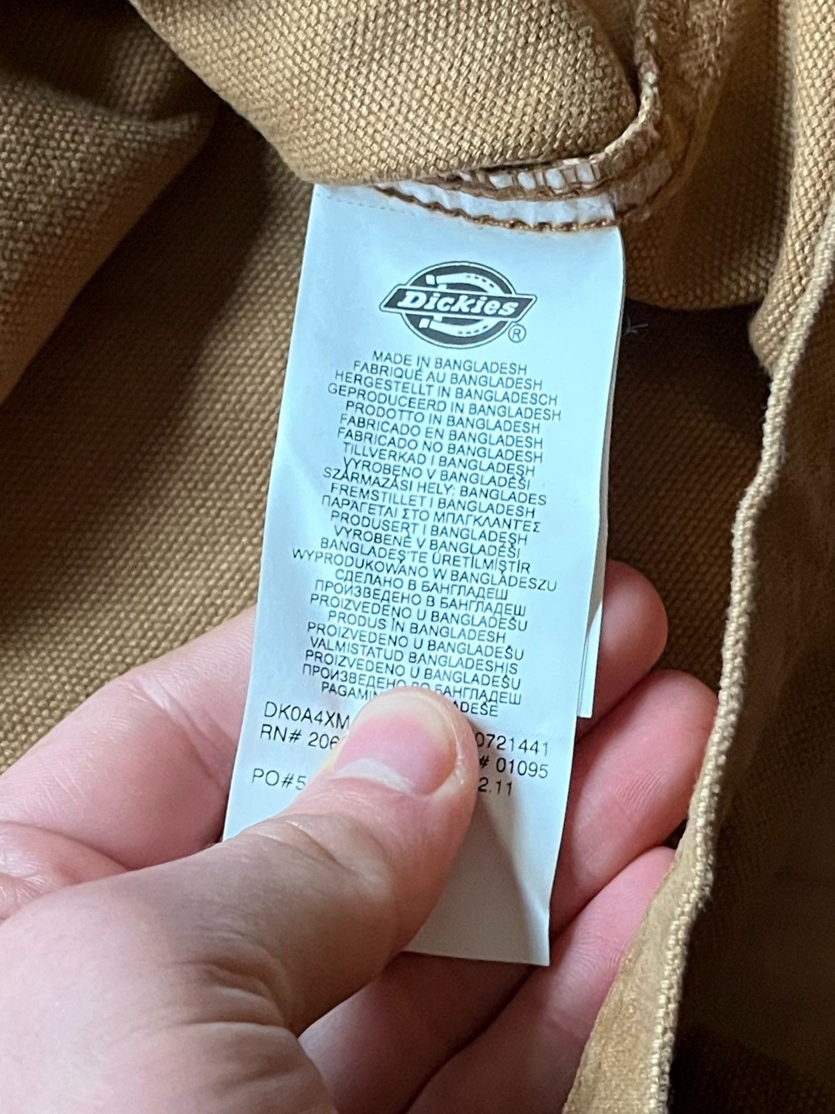 Carhartt Vintage Dickie’s Blanket Lined Chore Coat Duck Canvas XL Size US XL / EU 56 / 4 - 6 Thumbnail
