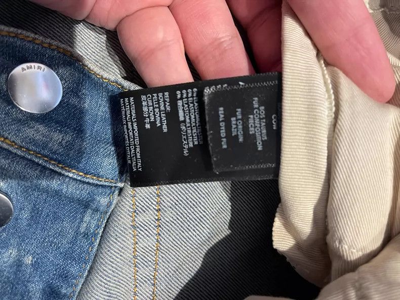 Amiri AmiriLeopard jeans 2503-Nextarrow Size US 34 / EU 50 - 5 Thumbnail