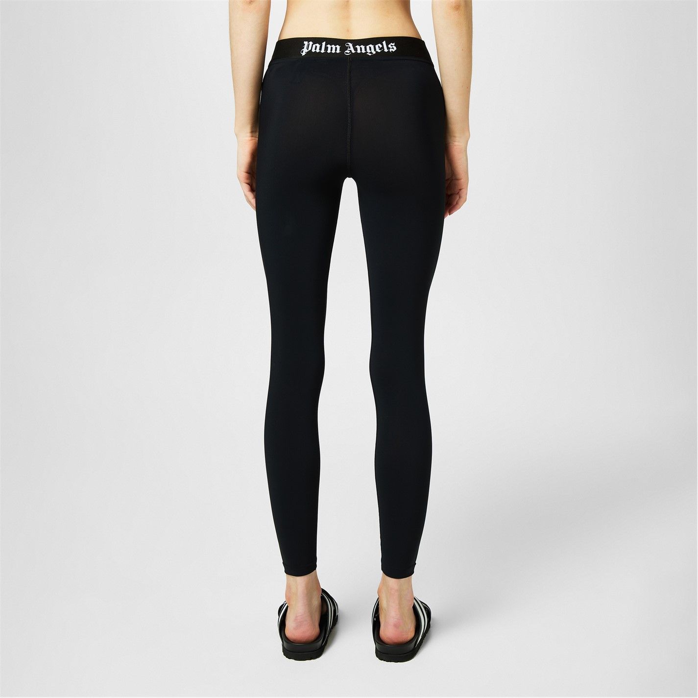Palm Angels o1g2r1mq0325 Logo Legging in Black Size 25" / US 0 / IT 36 - 5 Thumbnail