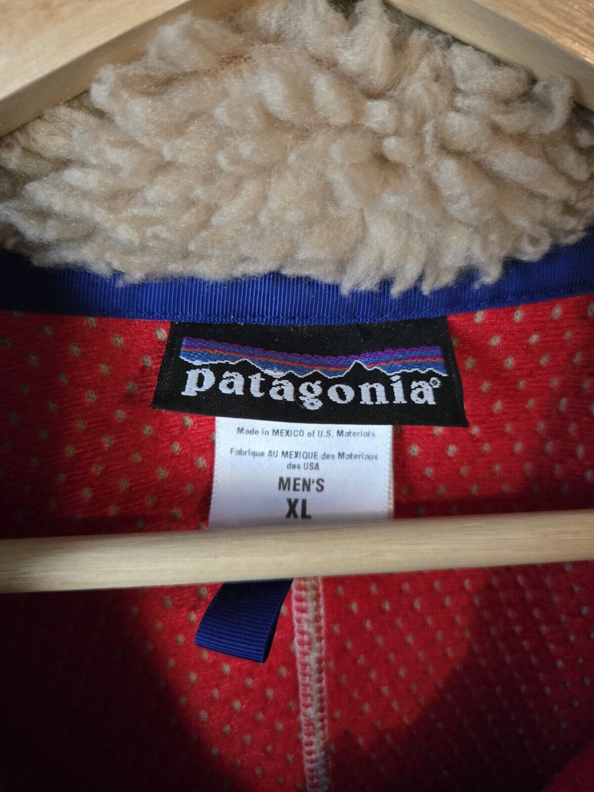 Patagonia Vintage Patagonia Retro X Oatmeal Deep Pile Jacket XL Size US XL / EU 56 / 4 - 4 Thumbnail