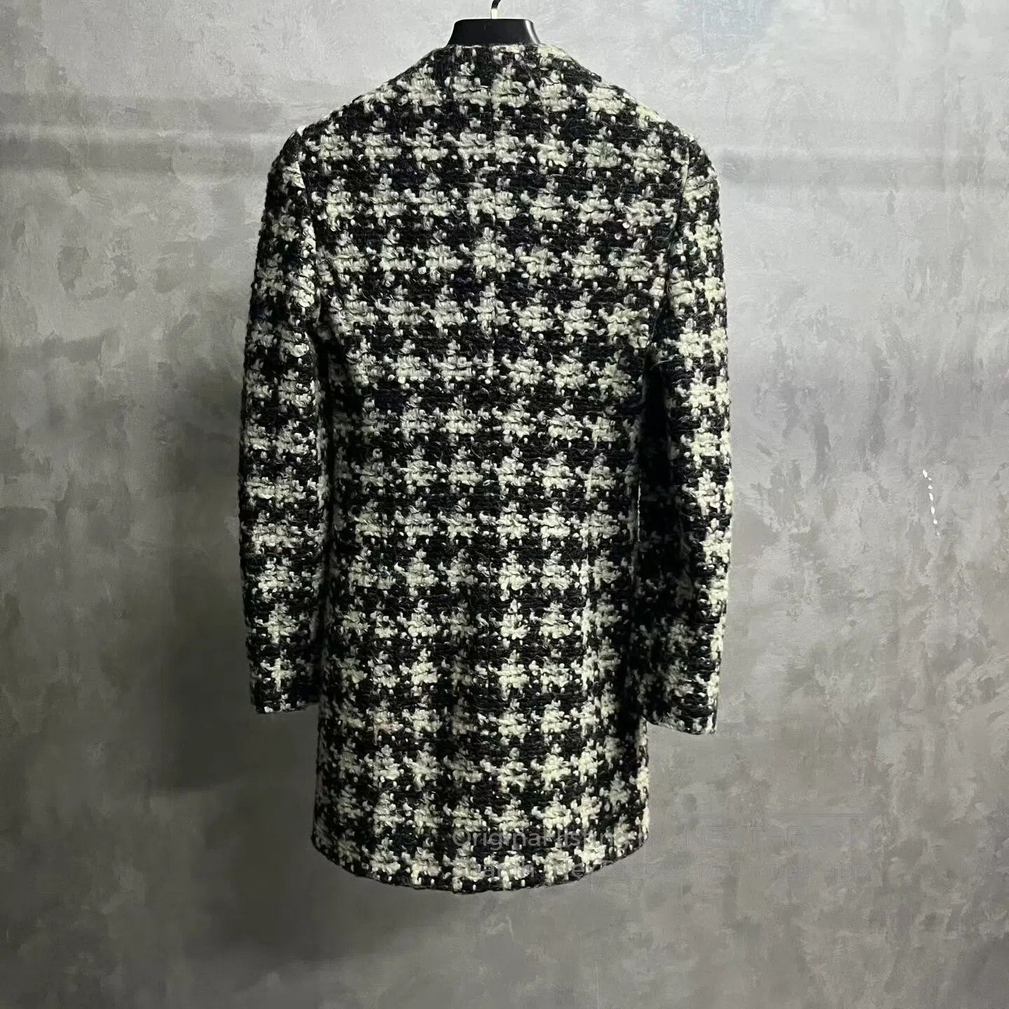 Giorgio Armani Giorgio Armani houndstooth pattern long-sleeved jacket coa Size S / US 4 / IT 40 - 5 Thumbnail