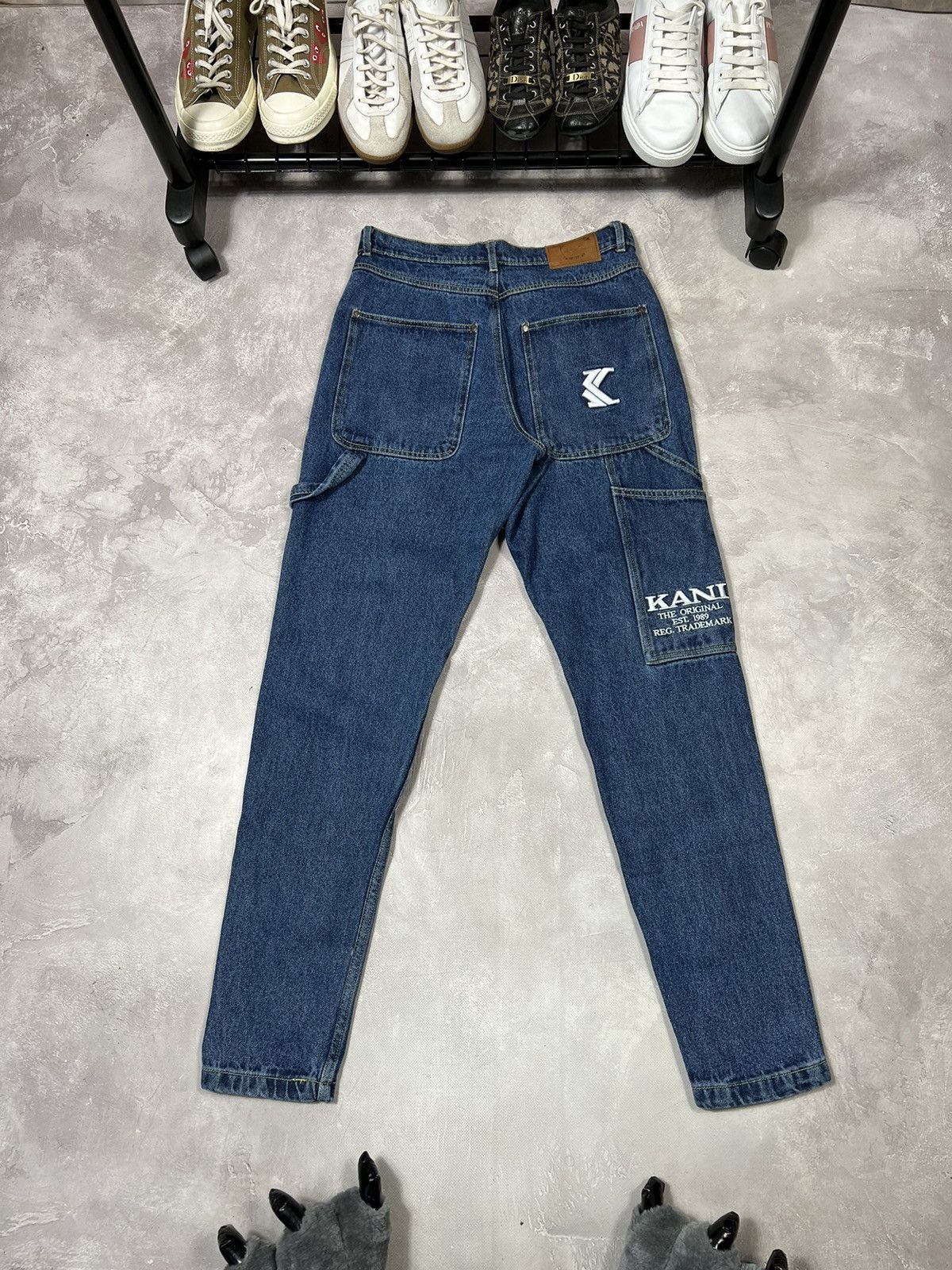 Vintage Vintage Karl Kani Carpentr denim pants Size US 30 / EU 46 - 1 Thumbnail