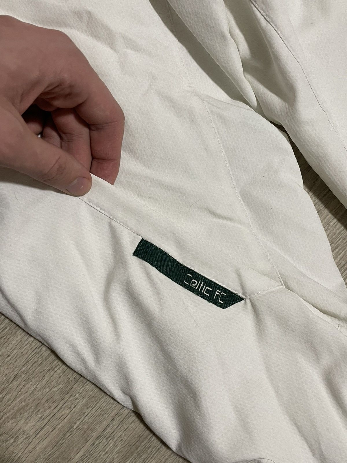 Nike × Vintage Nike Celtic Vintage White Track Pants Drill Swoosh Size US 32 / EU 48 - 9 Thumbnail