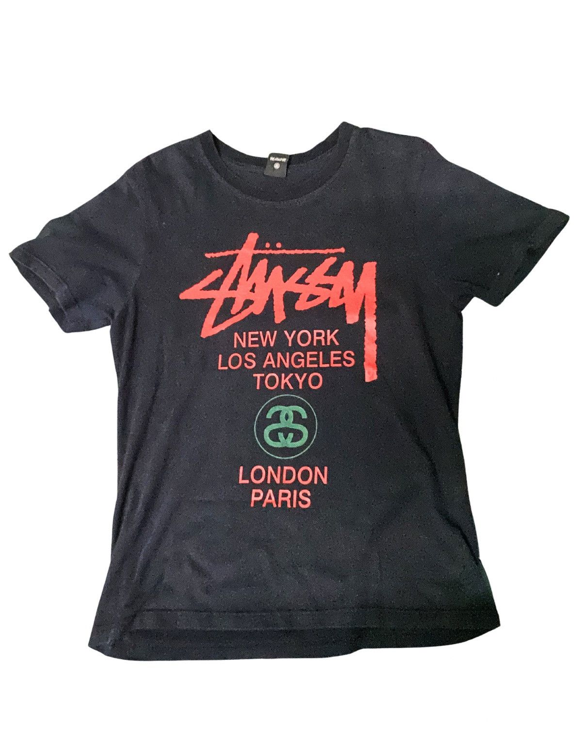 Stussy Stussy Tour Tshirt Size US M / EU 48-50 / 2 - 1 Thumbnail
