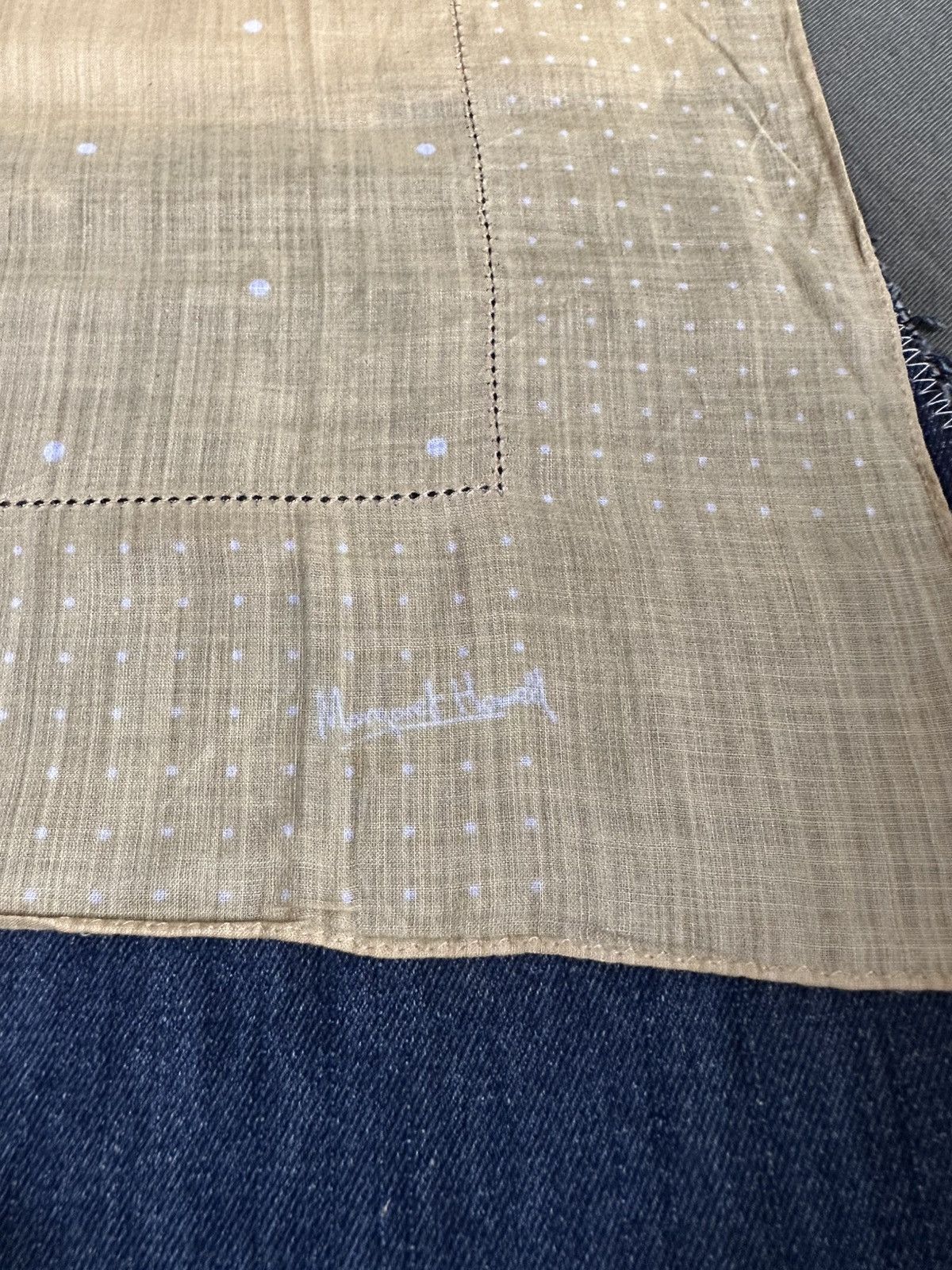 Margaret Howell × Vintage Vintage Margaret Howell Handkerchief/ Neckerchief/ Bandana Size ONE SIZE - 13 Thumbnail