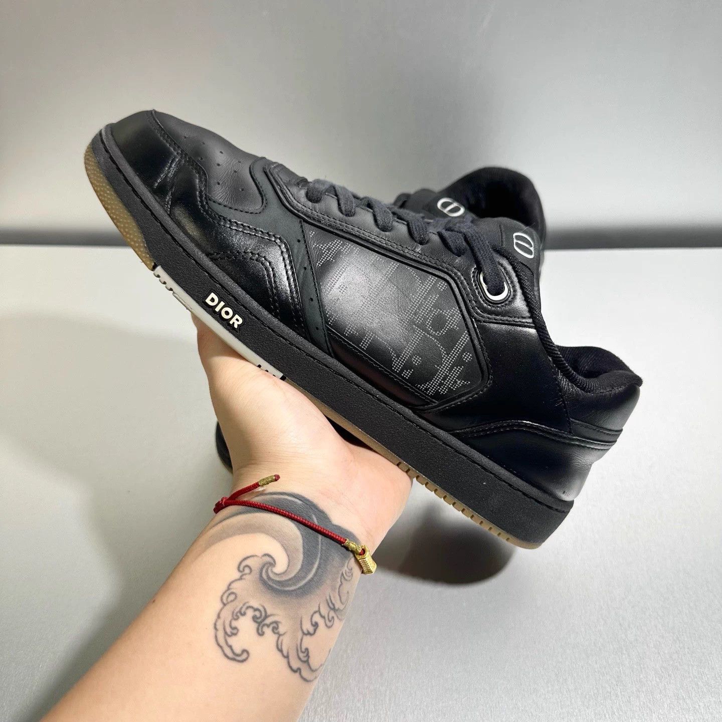 Dior Dior B27 Black Oblique Sneaker 45 Size US 12 / EU 45 - 9 Thumbnail