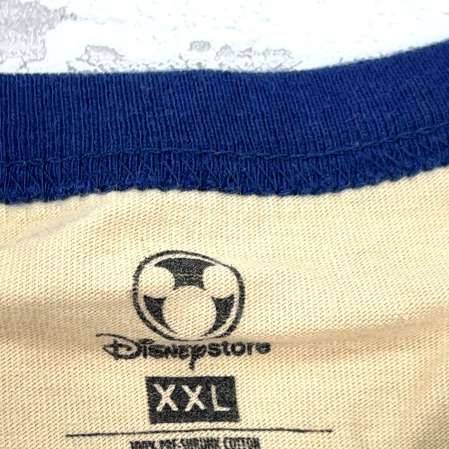 Disney Disney Shirt Men 2XL Tan Brown Blue Tee Donald Duck Ringer Retro Graphic Print Logo XS? N/A Size US XXL / EU 58 / 5 - 4 Thumbnail