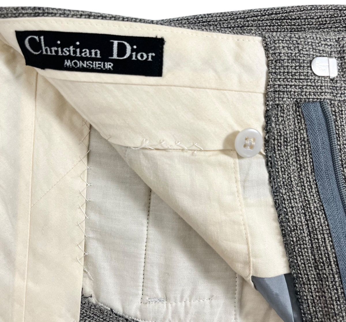 Christian Dior Monsieur × Vintage Vintage Christian Dior Monsieur Pant Size US 29 - 5 Thumbnail