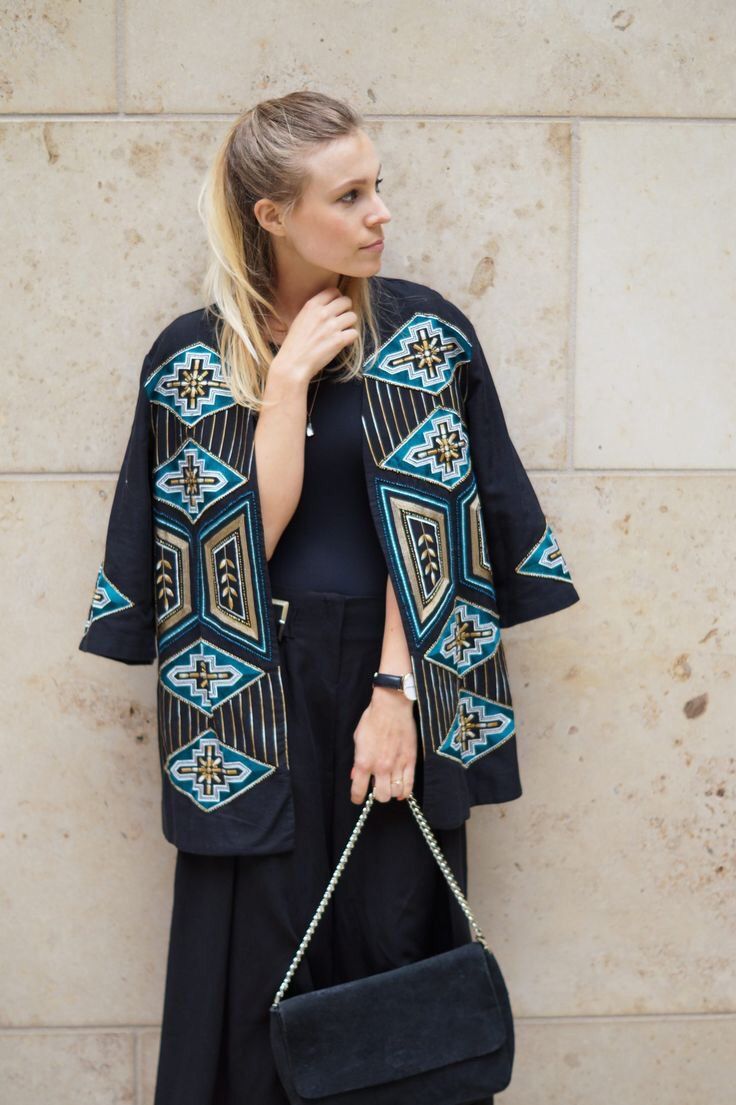 H&M × Native 🔥H&M Embroidered Print Navajo Cardigan/Jacket Size XS / US 0-2 / IT 36-38 - 1 Thumbnail