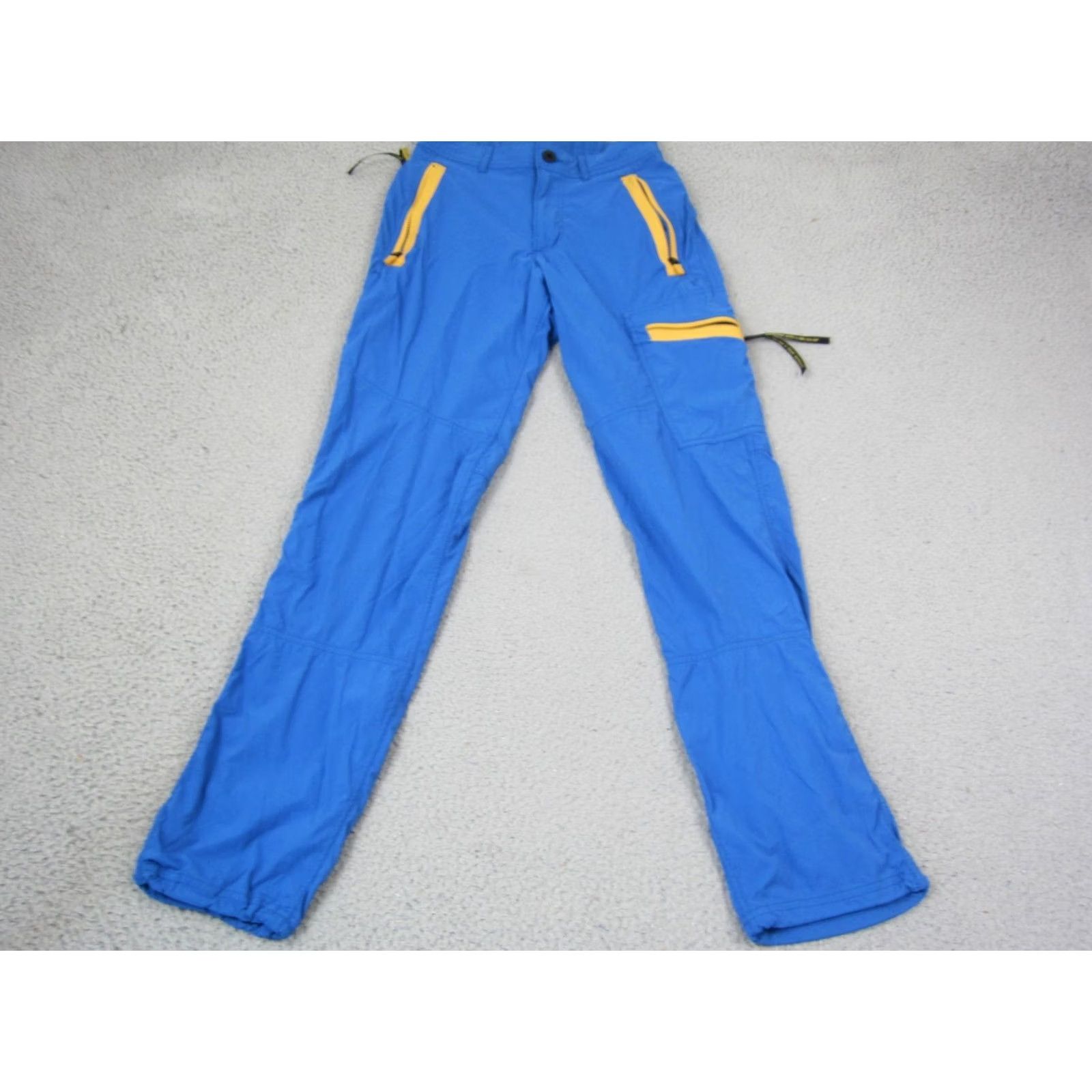 Vintage REI Pants Mens 28x32 Blue Nylon Spandex Cargo Pocket Straight Leg Ankle Regular Fit Vintage: No Size US 28 / EU 44 - 2 Thumbnail