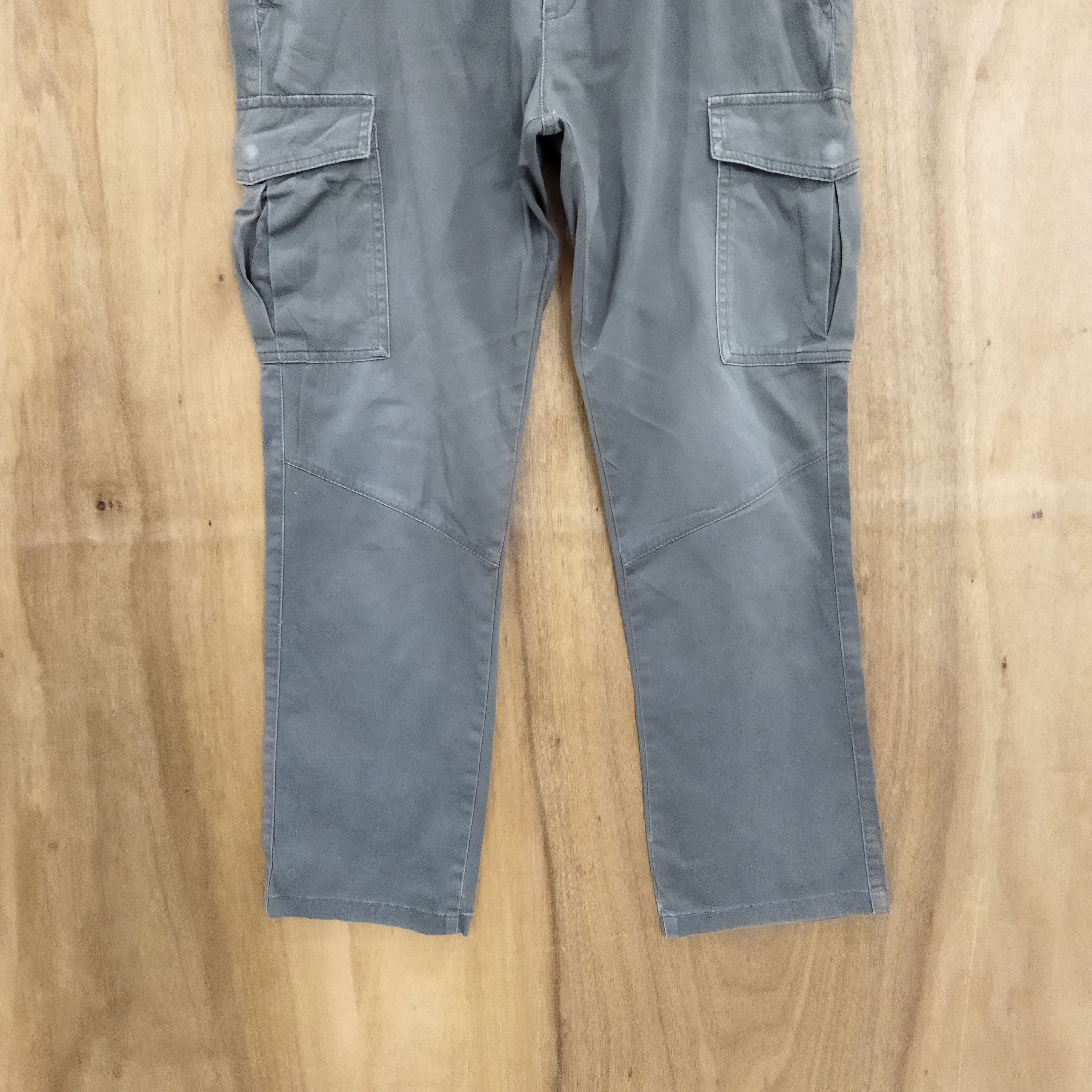 Japanese Brand JAPANESE BRAND GREEN CARGO PANTS Size US 31 - 3 Thumbnail