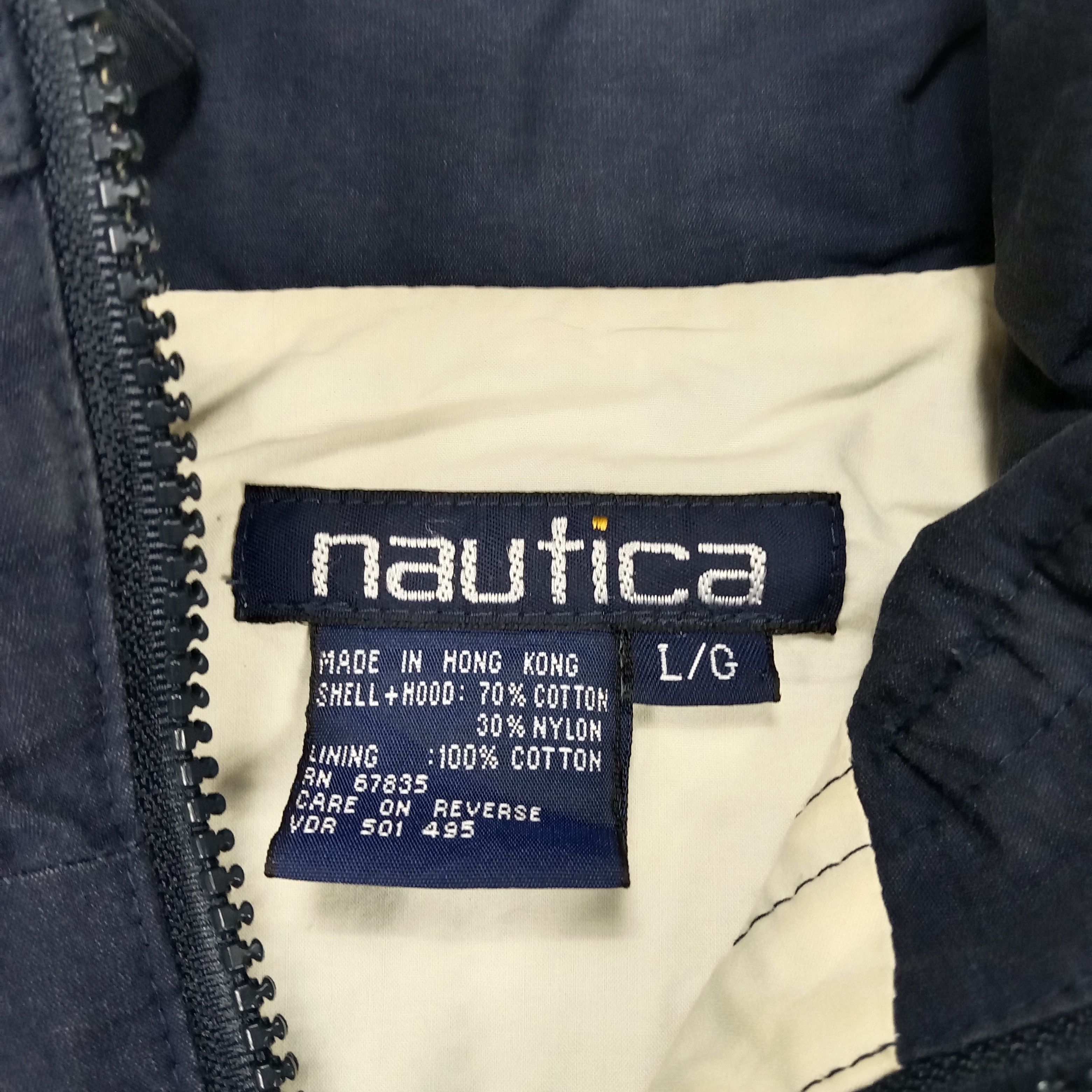 Nautica × Vintage Nautica Colours Design Fashion Style Jacket Hoodies Size US XL / EU 56 / 4 - 9 Thumbnail