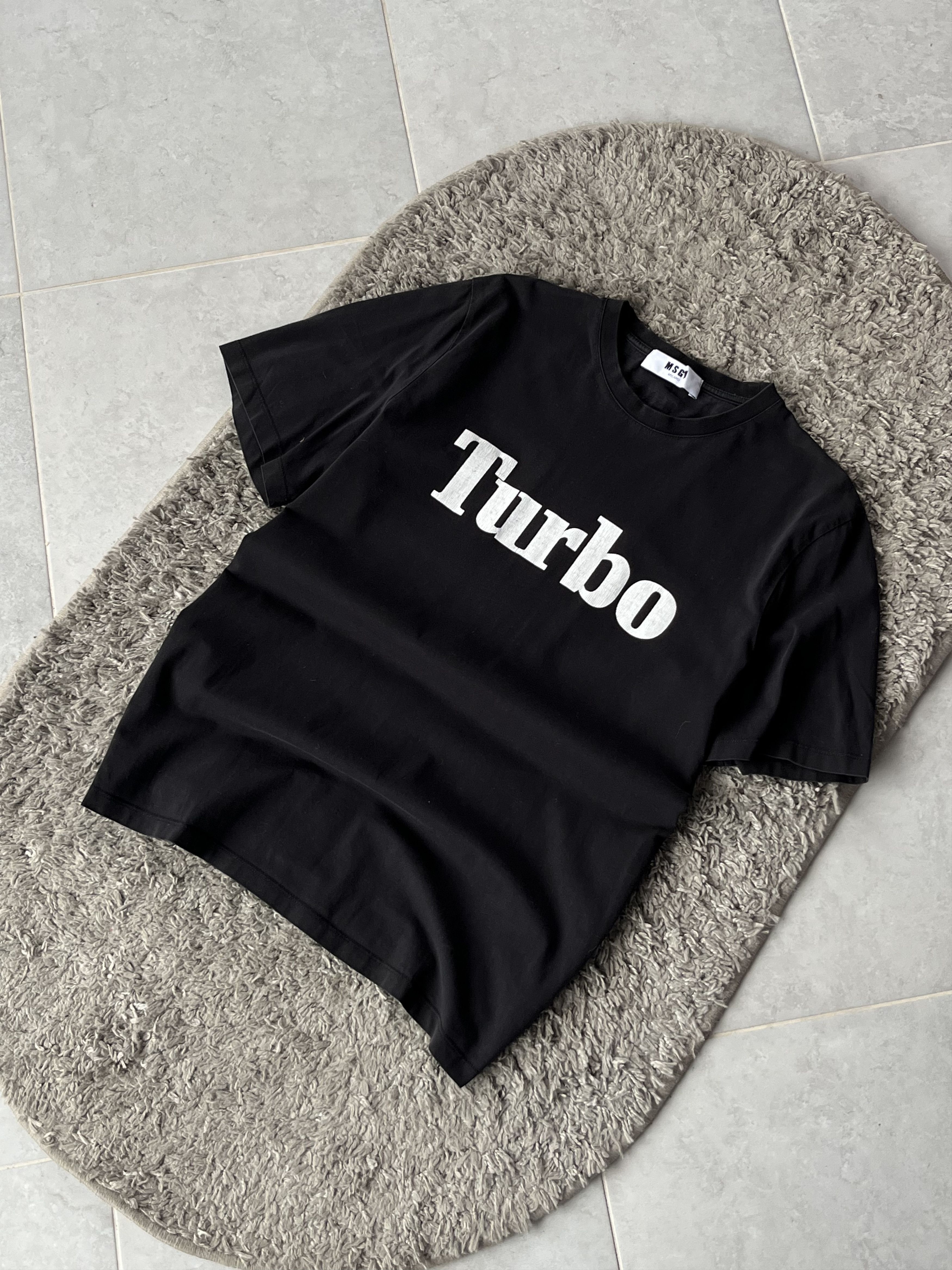 MSGM Luxury Tee MSGM Turbo Ault. Made in Italy Streetwear Size US L / EU 52-54 / 3 - 2 Thumbnail