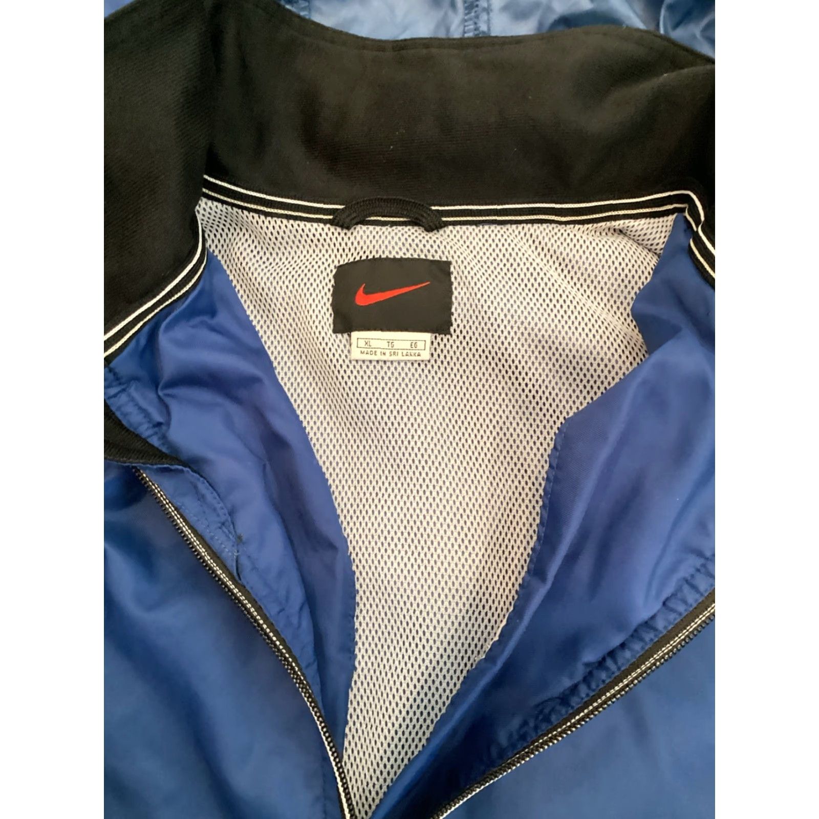 Nike VINTAGE Nike Windbreaker Jacket S9 SFD Adult Men XL Blue 90s Sports Lightweight Zipped Pockets 1/4 Zip Size US XL / EU 56 / 4 - 5 Thumbnail