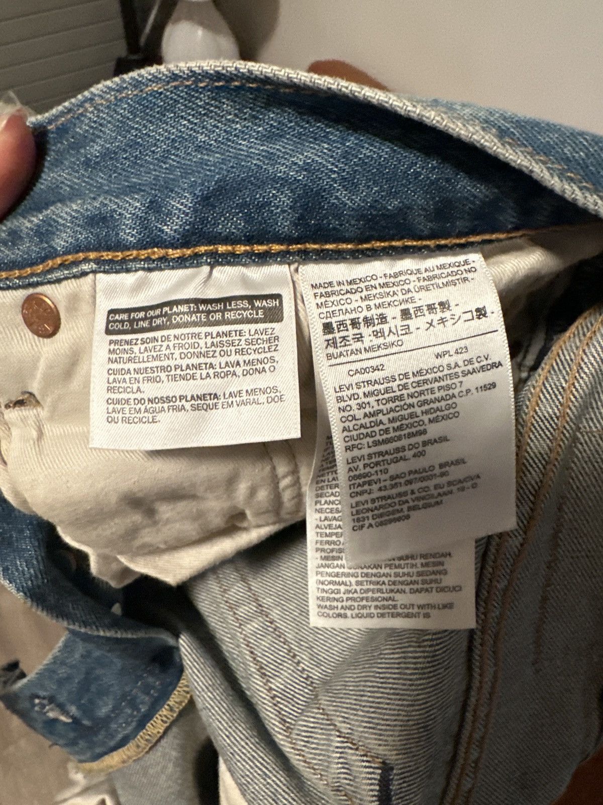 DENIM TEARS × Levi's DENIM TEARS X Levis studded denim set Size M / US 6-8 / IT 42-44 - 10 Thumbnail