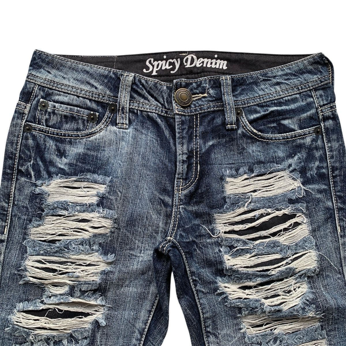 Le Grande Bleu (L.G.B.) Riot Spicy Denim LGB GOA ifsixwasnine Flared Jeans Size US 31 - 6 Thumbnail