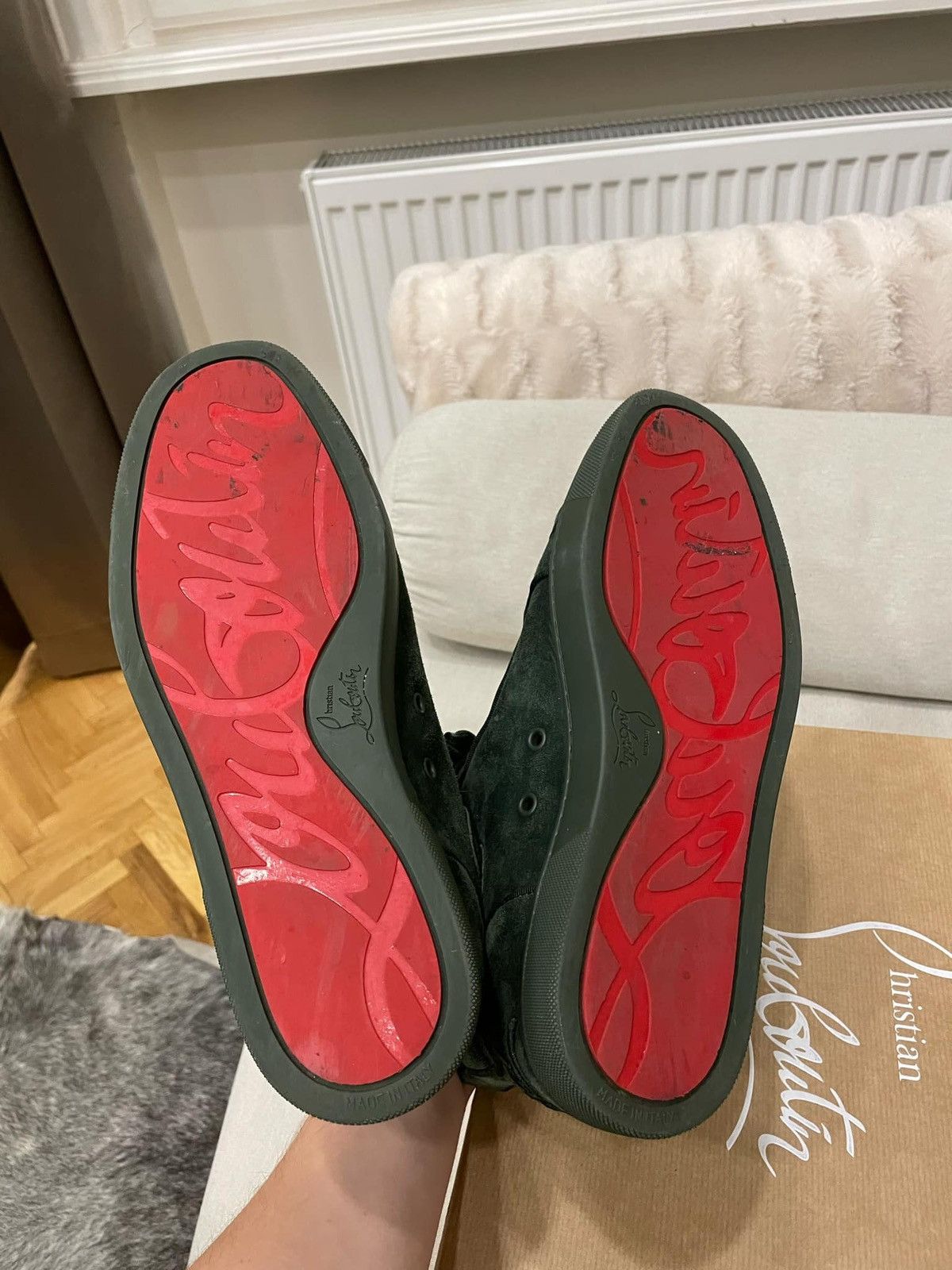 Christian Louboutin Christian Louboutin Fun Louis Flat high sneaker Size US 9 / EU 42 - 2 Thumbnail