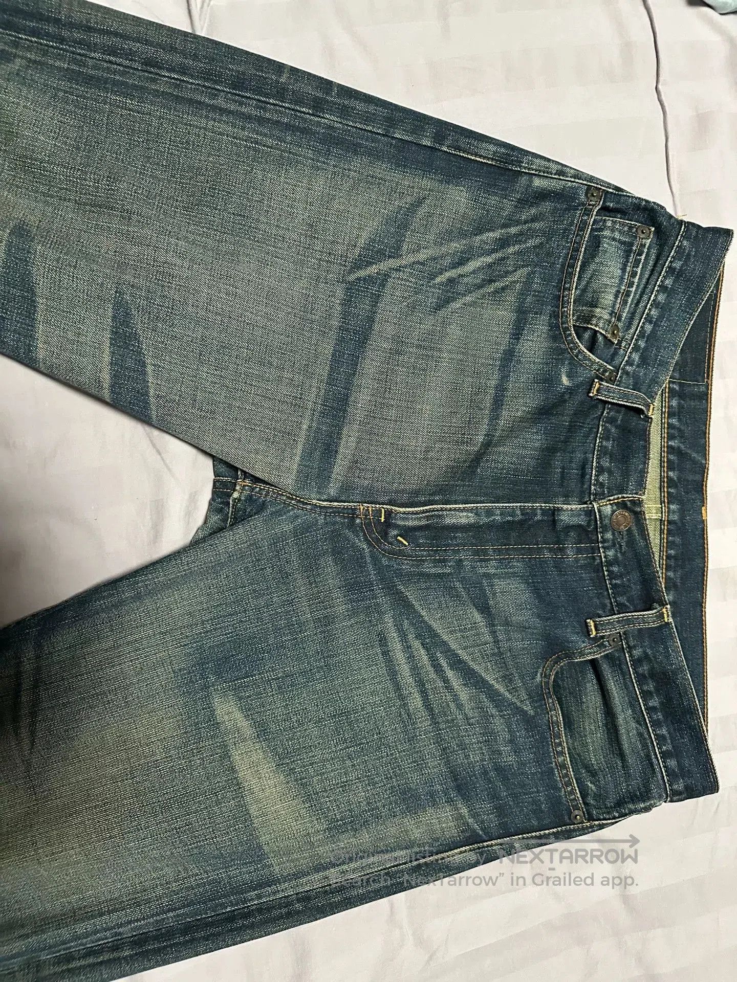 Levi's Rare Levi's Wash Denim Jeans W36 L31. Size US 36 / EU 52 - 7 Thumbnail