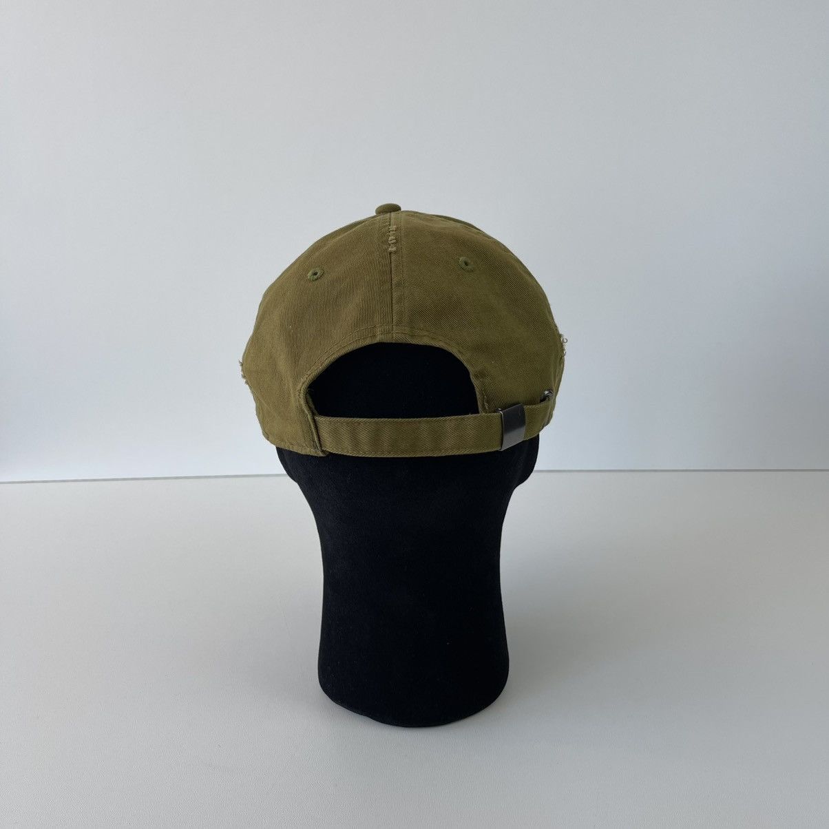 The Kooples The Kooples Sport Logo Distressed 6-Panel Baseball Cap Khaki Size ONE SIZE - 6 Thumbnail