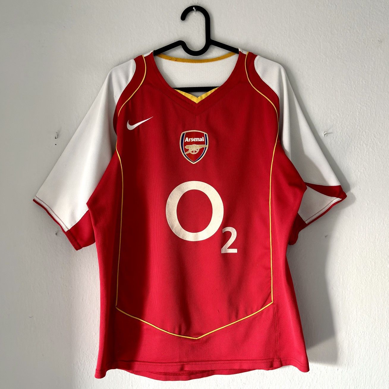 Nike × Vintage 2004 2006 Arsenal London Nike Home Kit Vintage Soccer Jersey Size US S / EU 44-46 / 1 - 3 Thumbnail