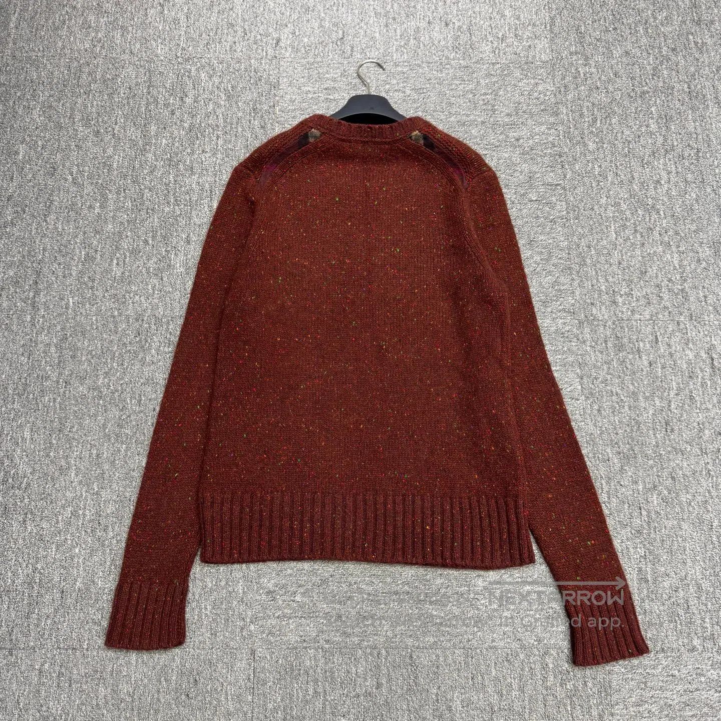 Burberry BURBERRY Wool sweater| Size L / US 10 / IT 46 - 2 Thumbnail